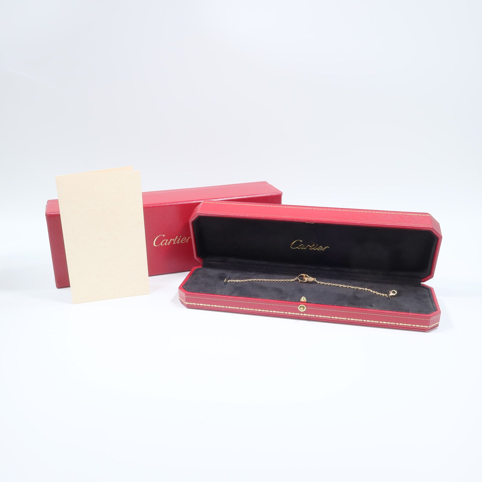 CARTIER 18K黃金Baby Love Blaceret手鏈