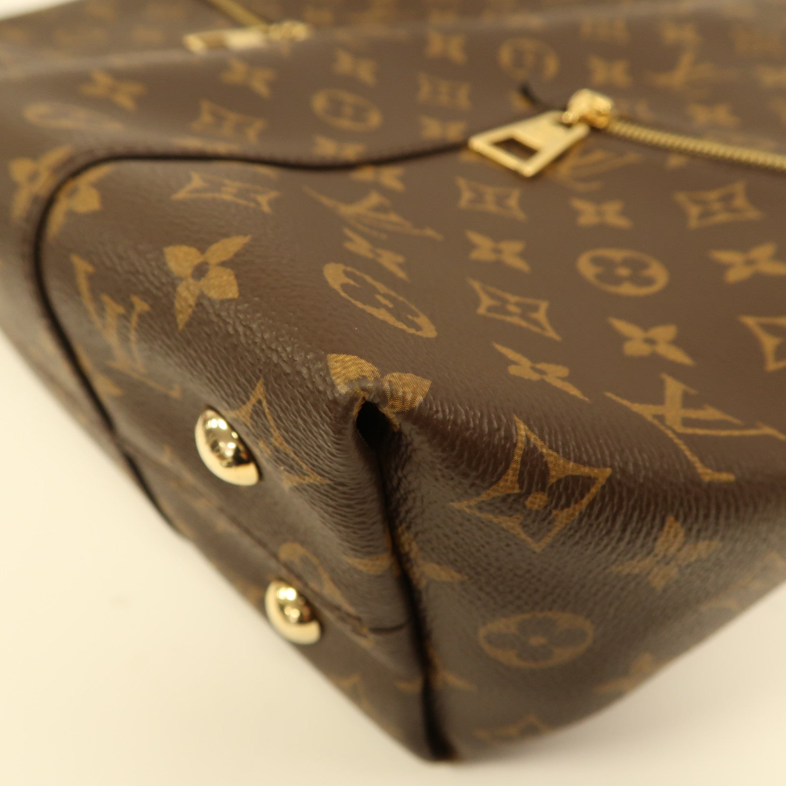 LOUIS VUITTON LV GHW Melie 2 Way Shoulder Bag Handbag M41544 Monogram Brown