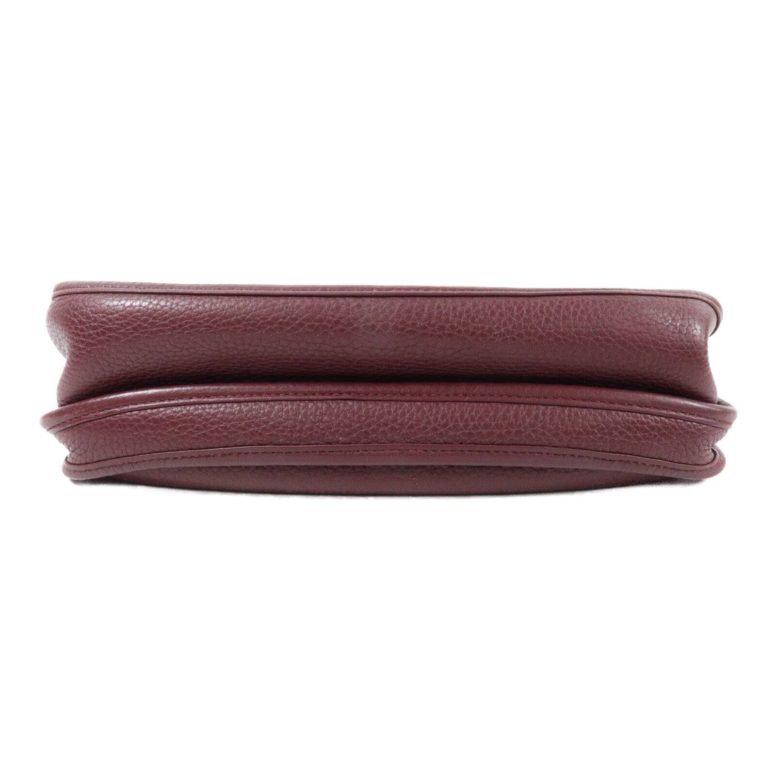 HERMES Clemence皮革Evelyne PM 肩背袋Bordeaux
