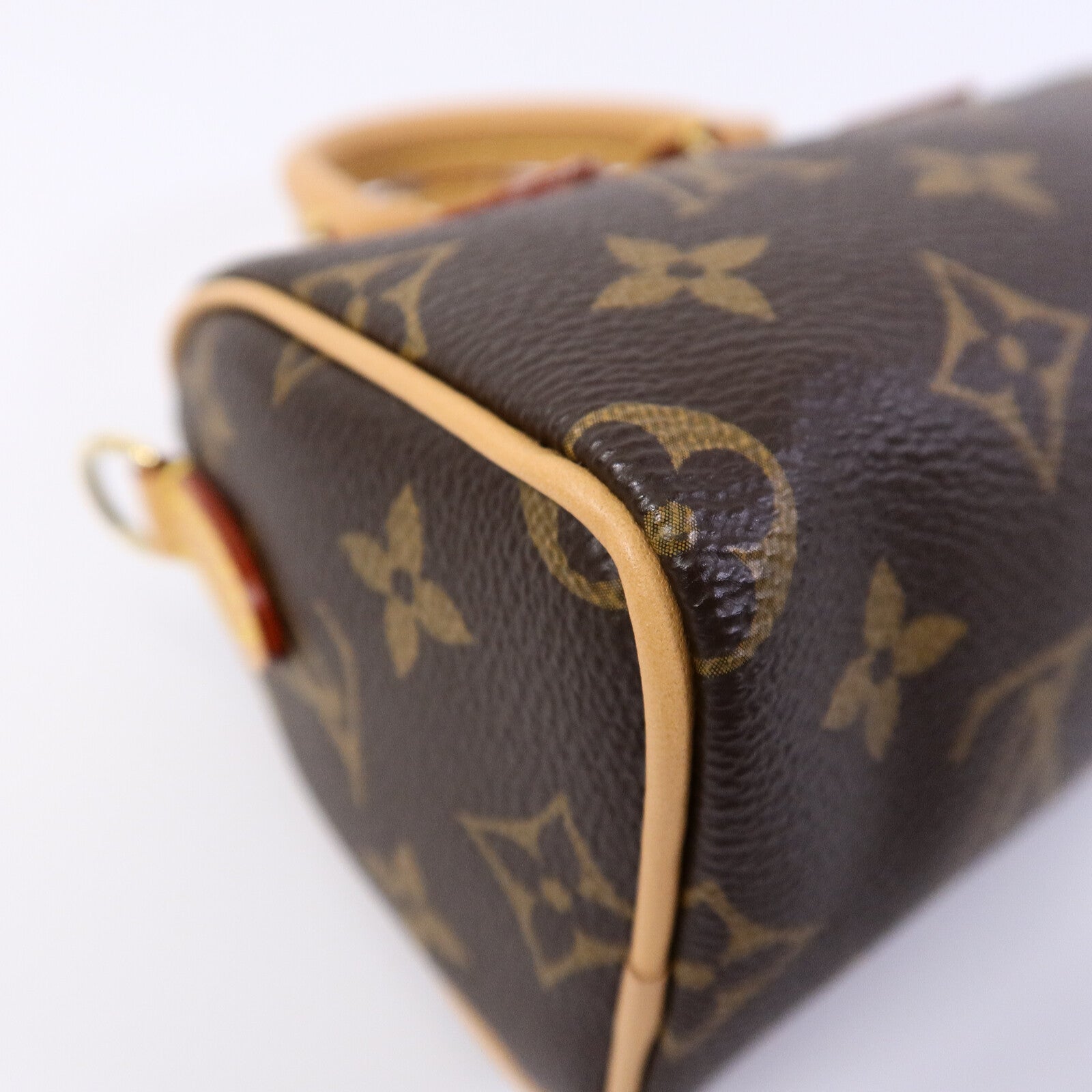 LOUIS VUITTON Monogram Nano Speedy手挽肩背兩用袋