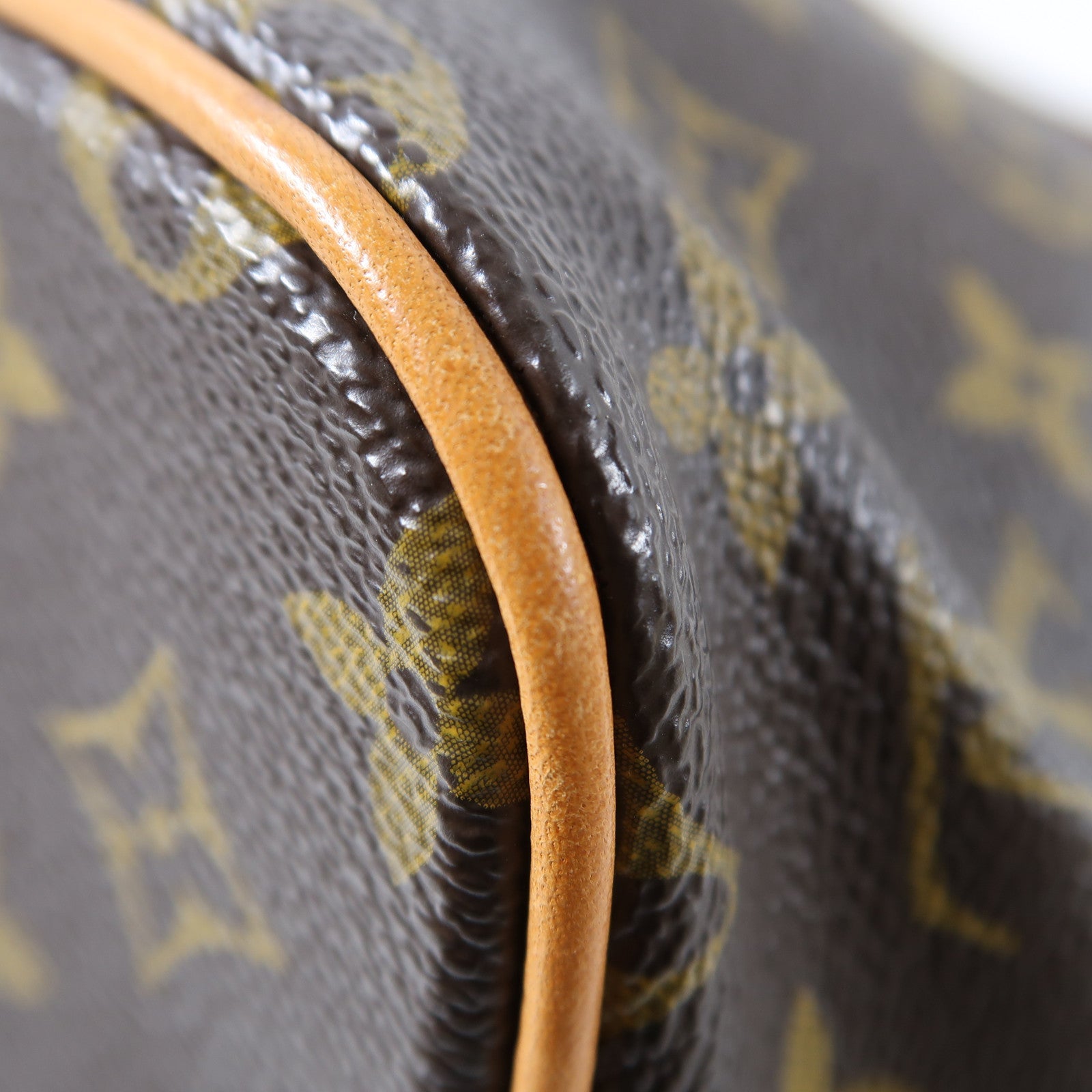LOUIS VUITTON Monogram Palermo PM金扣手挽肩背兩用袋啡色