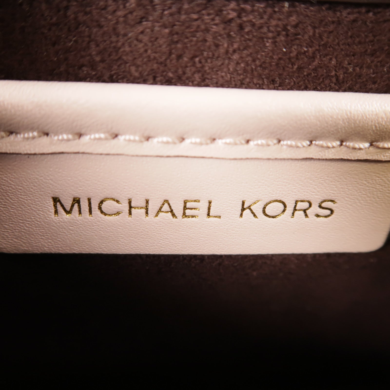 Michael Kors 牛皮皮革Hand Bag金扣手挽肩背兩用袋