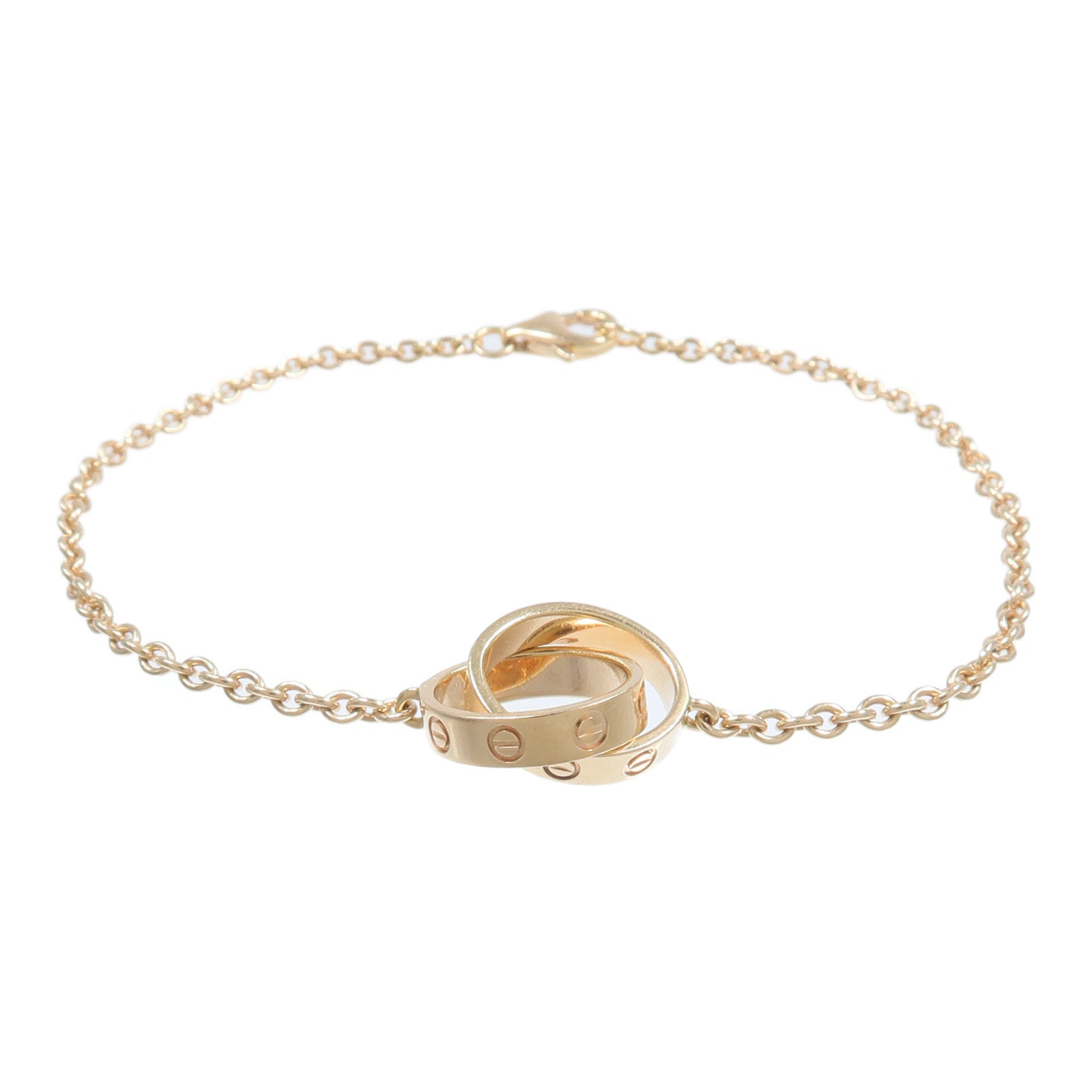 CARTIER 18K黃金Baby Love Blaceret手鏈