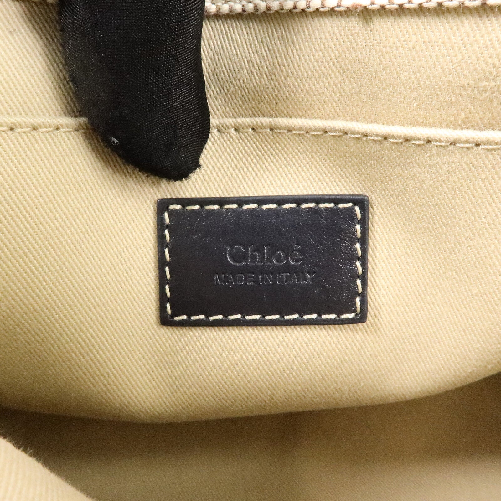 Chloe 帆布Woody Small Tote Bag手挽肩背兩用袋