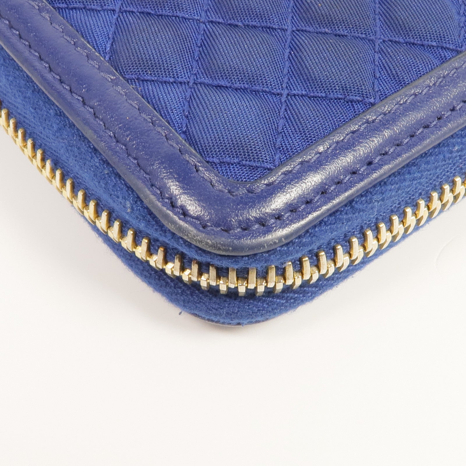 PRADA 尼龍Long Wallet金扣長錢包