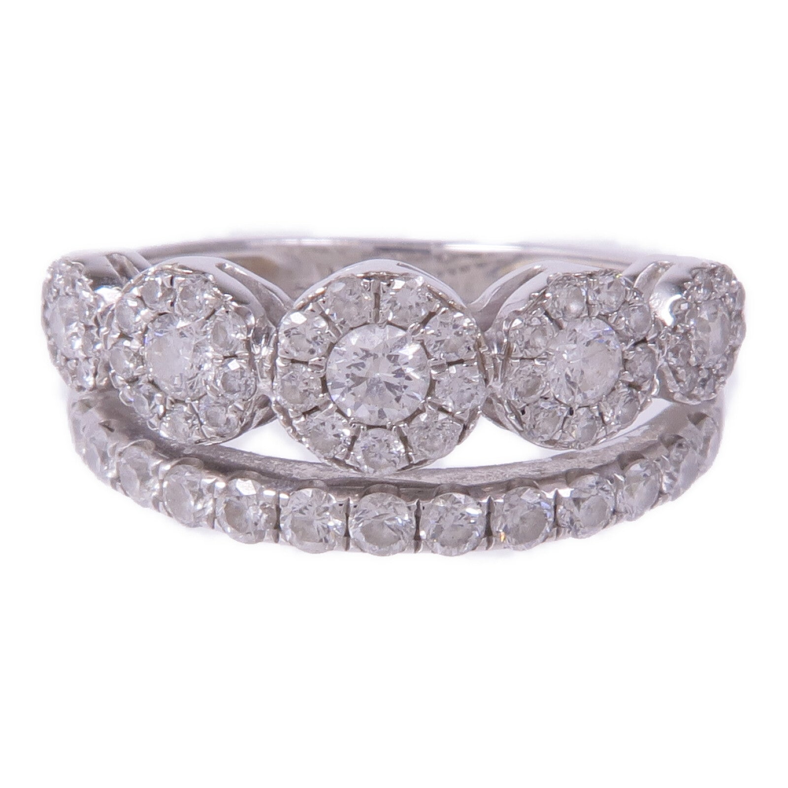 JEWELRY 18K白金Diamond Ring鑽石戒指US#6