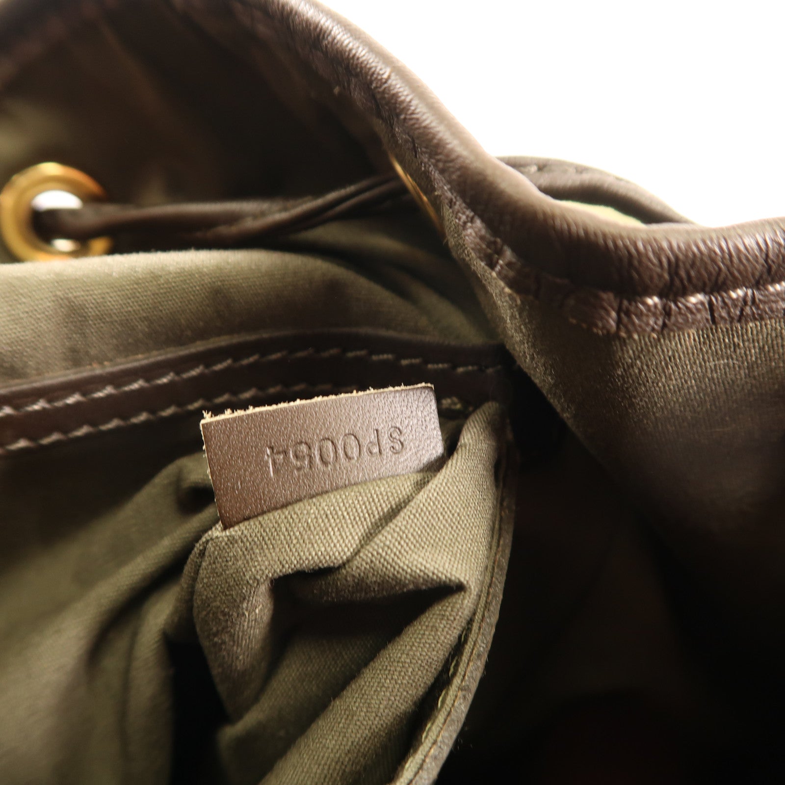 LOUIS VUITTON Monogram Mini Montsouris GM金扣背包