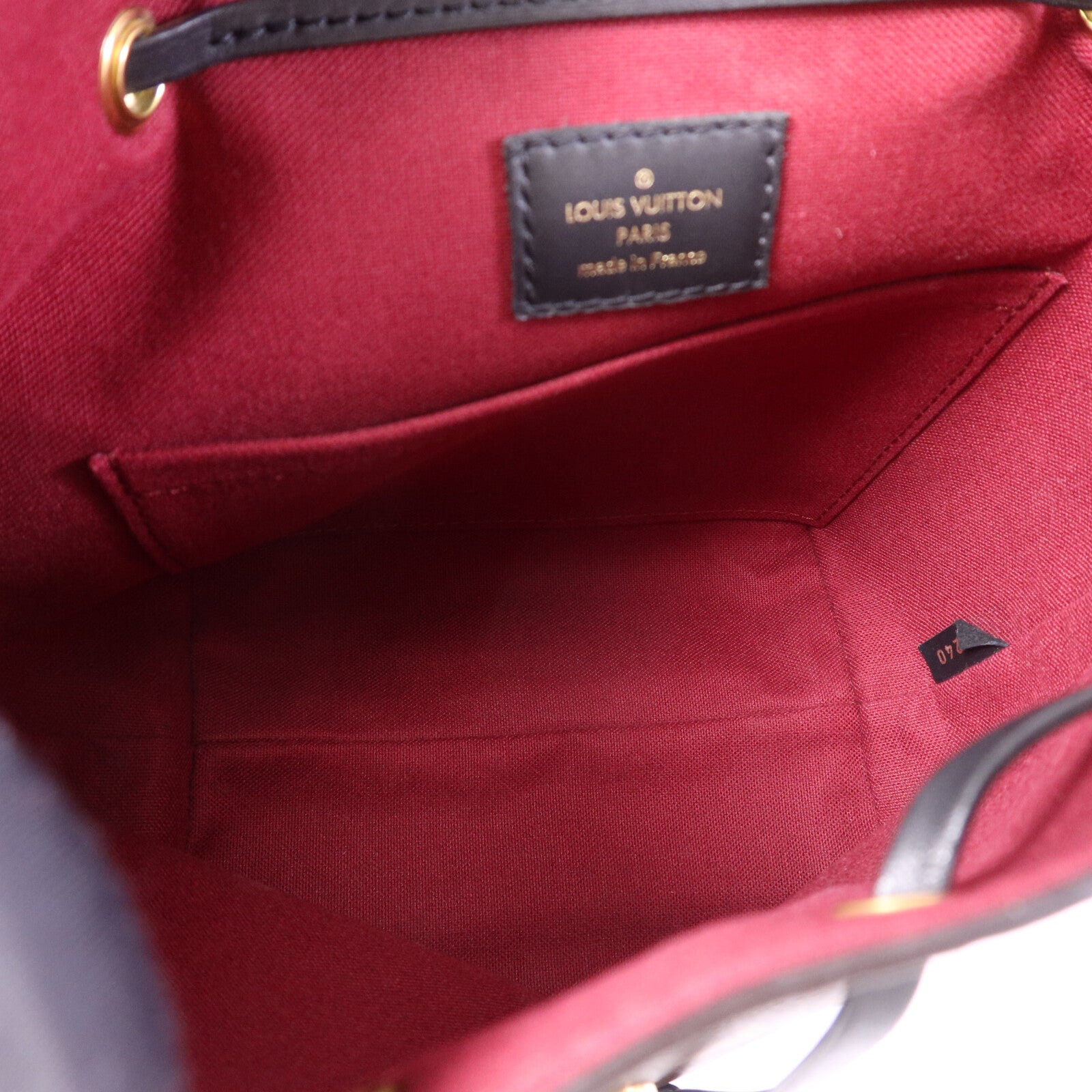 LOUIS VUITTON Monogram Montsouris BB金扣背包