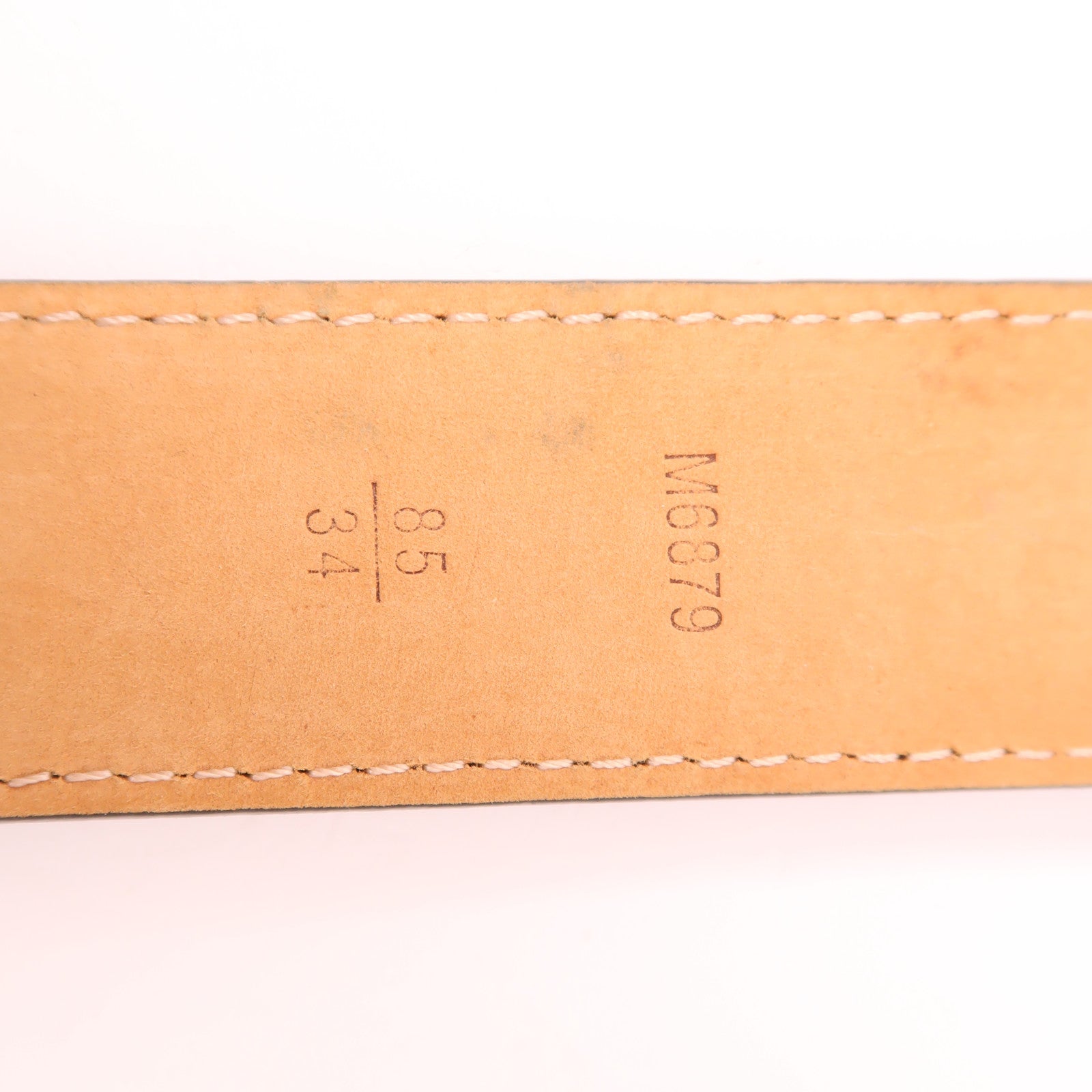 LOUIS VUITTON Monogram Belt金扣皮帶