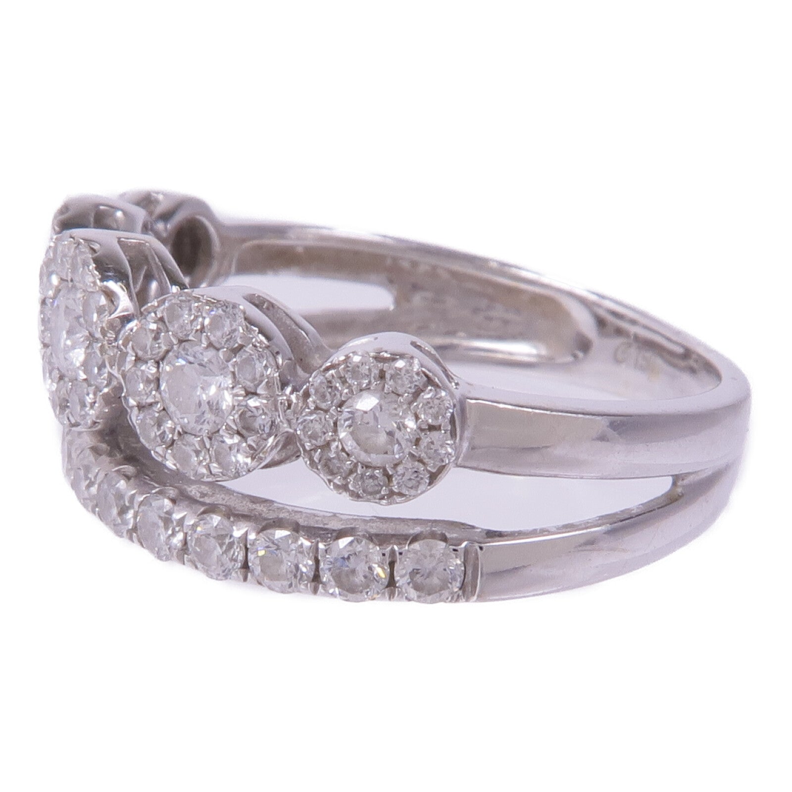 JEWELRY 18K白金Diamond Ring鑽石戒指US#6
