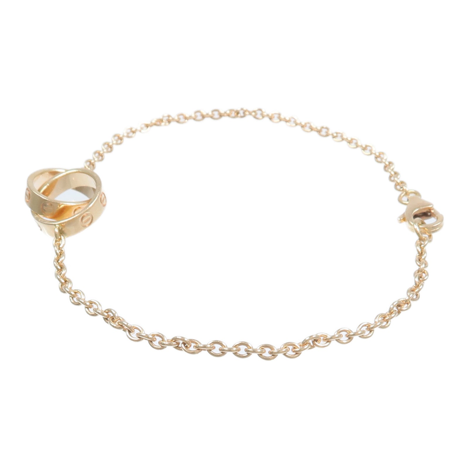 CARTIER 18K黃金Baby Love Blaceret手鏈