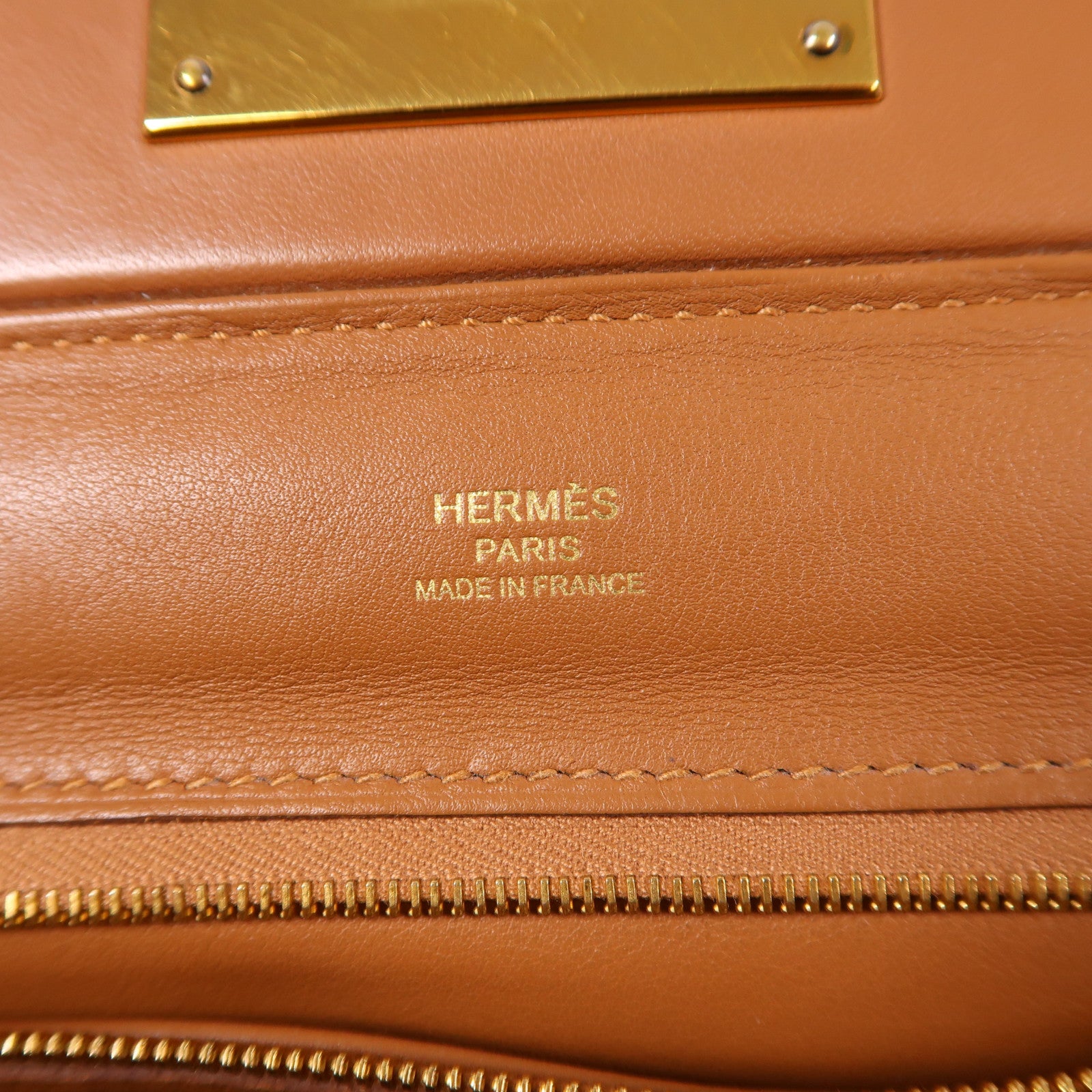 HERMES Epsom皮革Mini 24/24金扣手挽肩背兩用袋