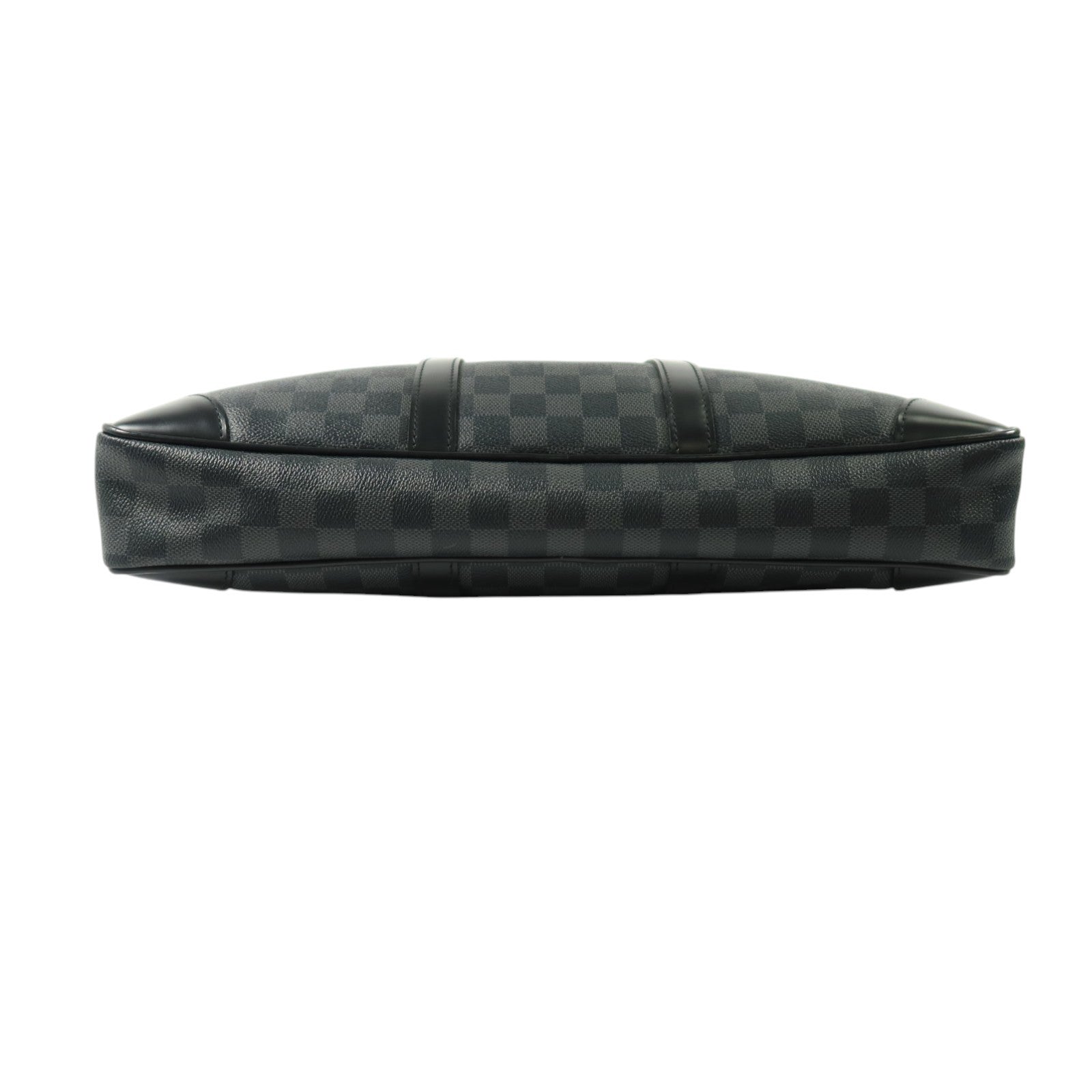 LOUIS VUITTON Damier Graphite Damier Graphite銀扣公事包