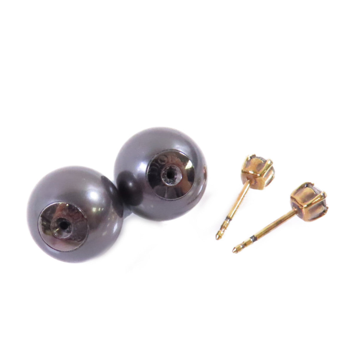 Dior 金屬/仿珍珠Earrings耳環黑色/綠色/金色