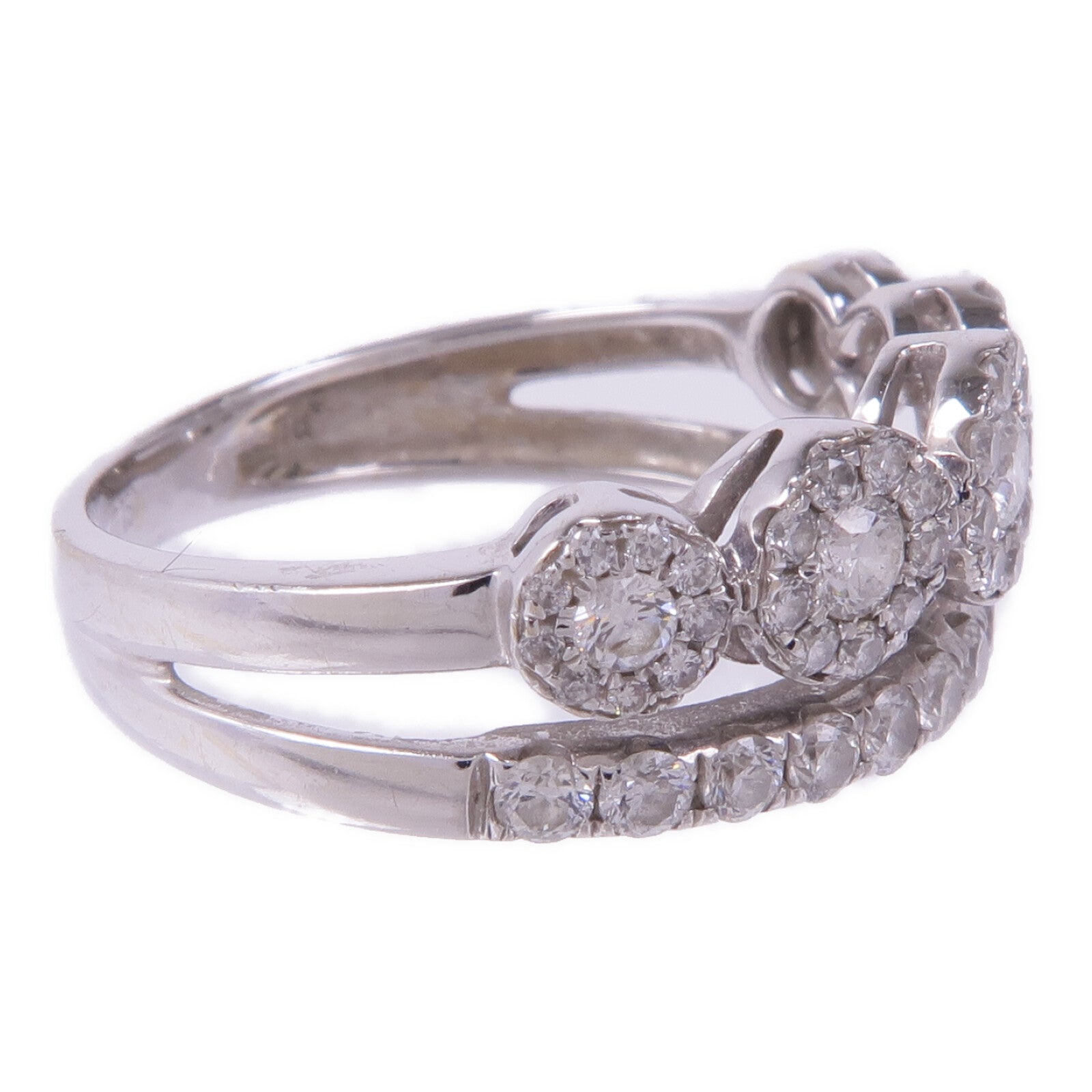 JEWELRY 18K白金Diamond Ring鑽石戒指US#6