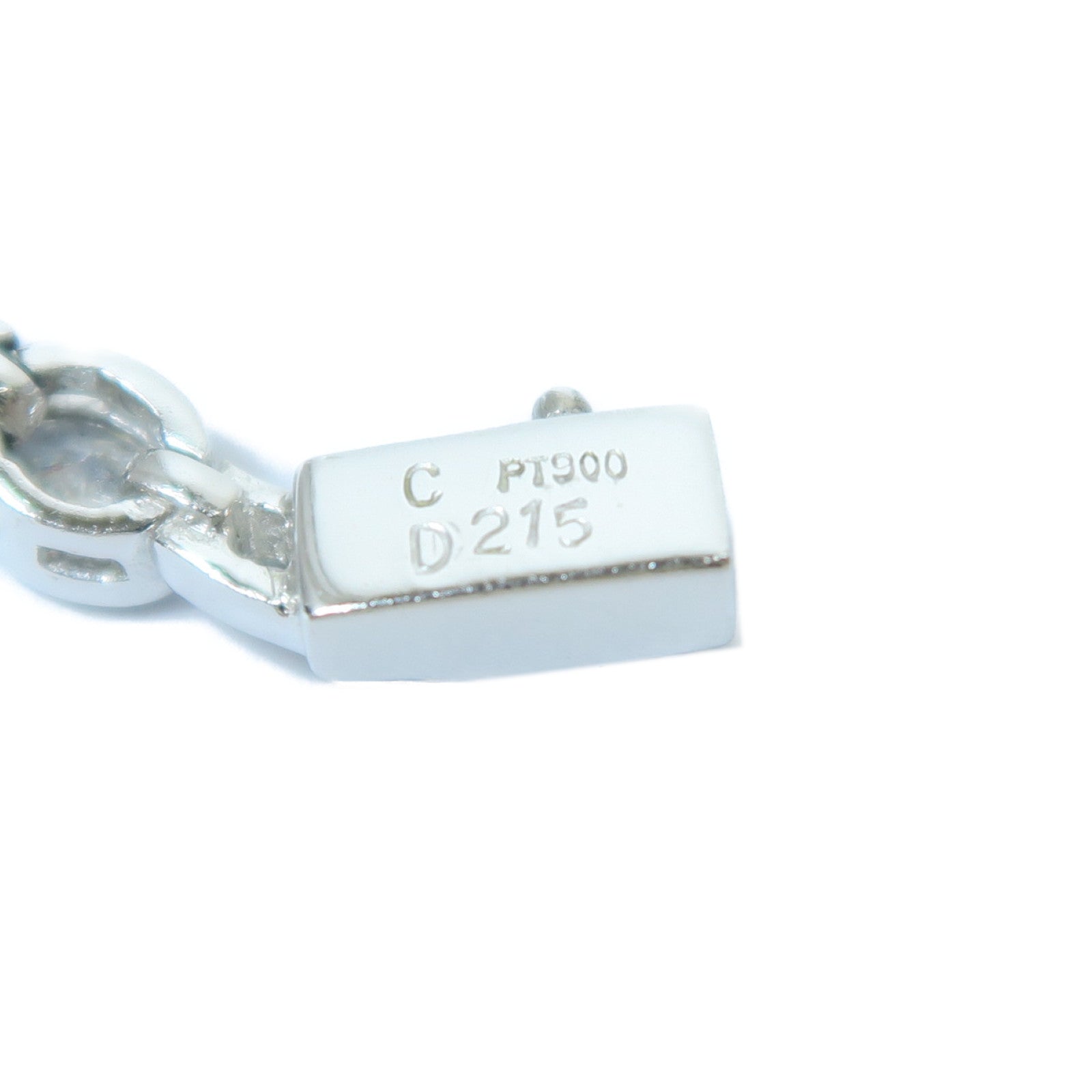 JEWELRY **【激減優惠】PT900鉑金Diamond Bracelet2.15ct鑽石手鏈#16.5cm