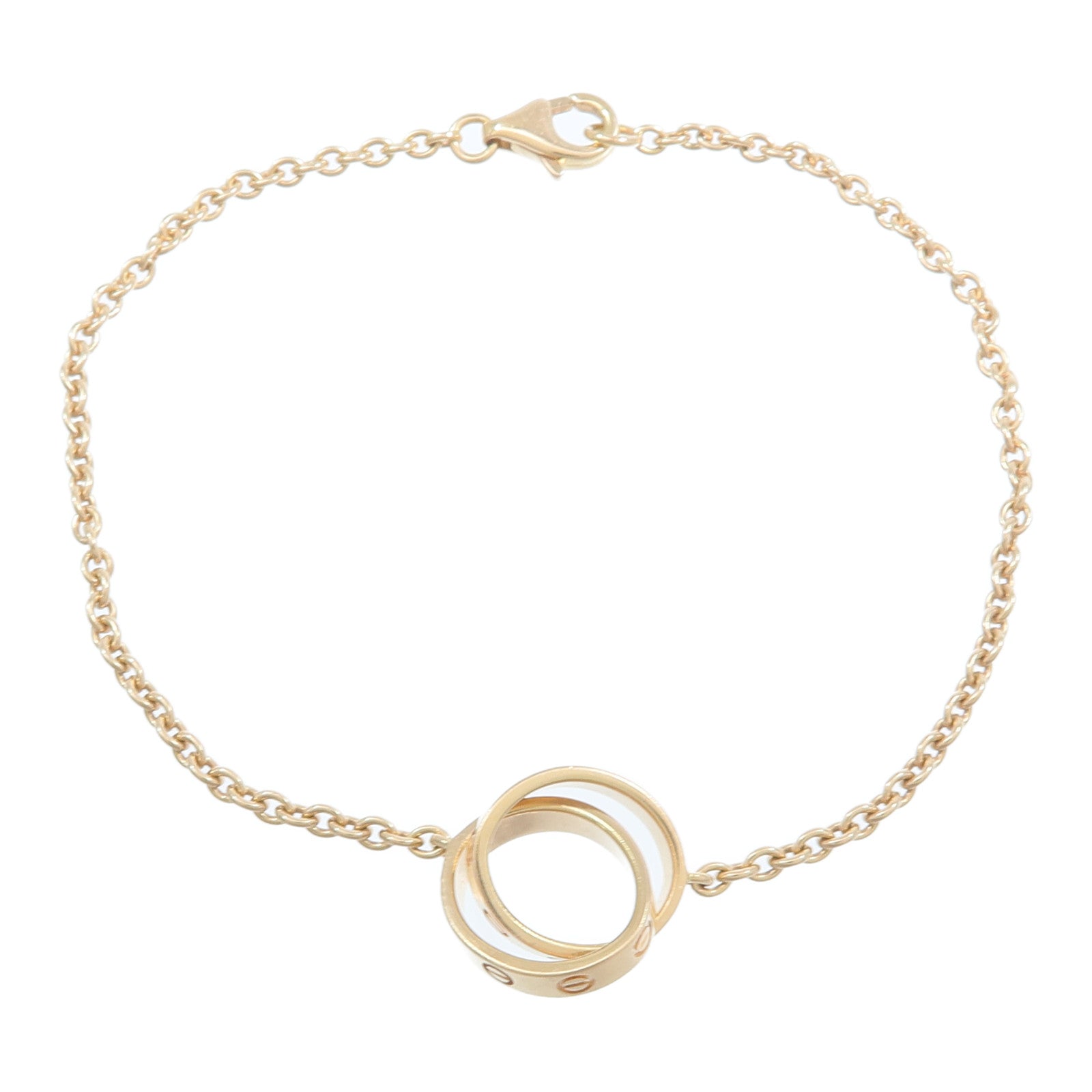 CARTIER 18K黃金Baby Love Blaceret手鏈