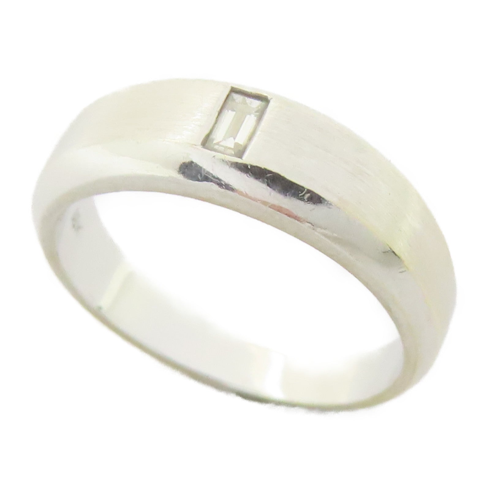 JEWELRY 【激減優惠】18K白金Diamond Ring 0.07ct鑽石戒指US#5.5銀色