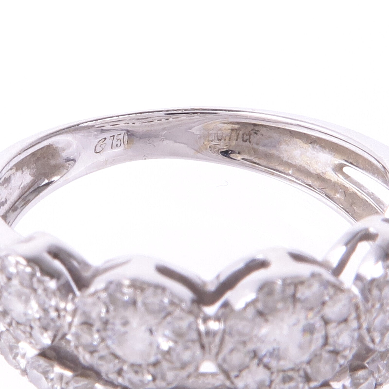 JEWELRY 18K白金Diamond Ring鑽石戒指US#6