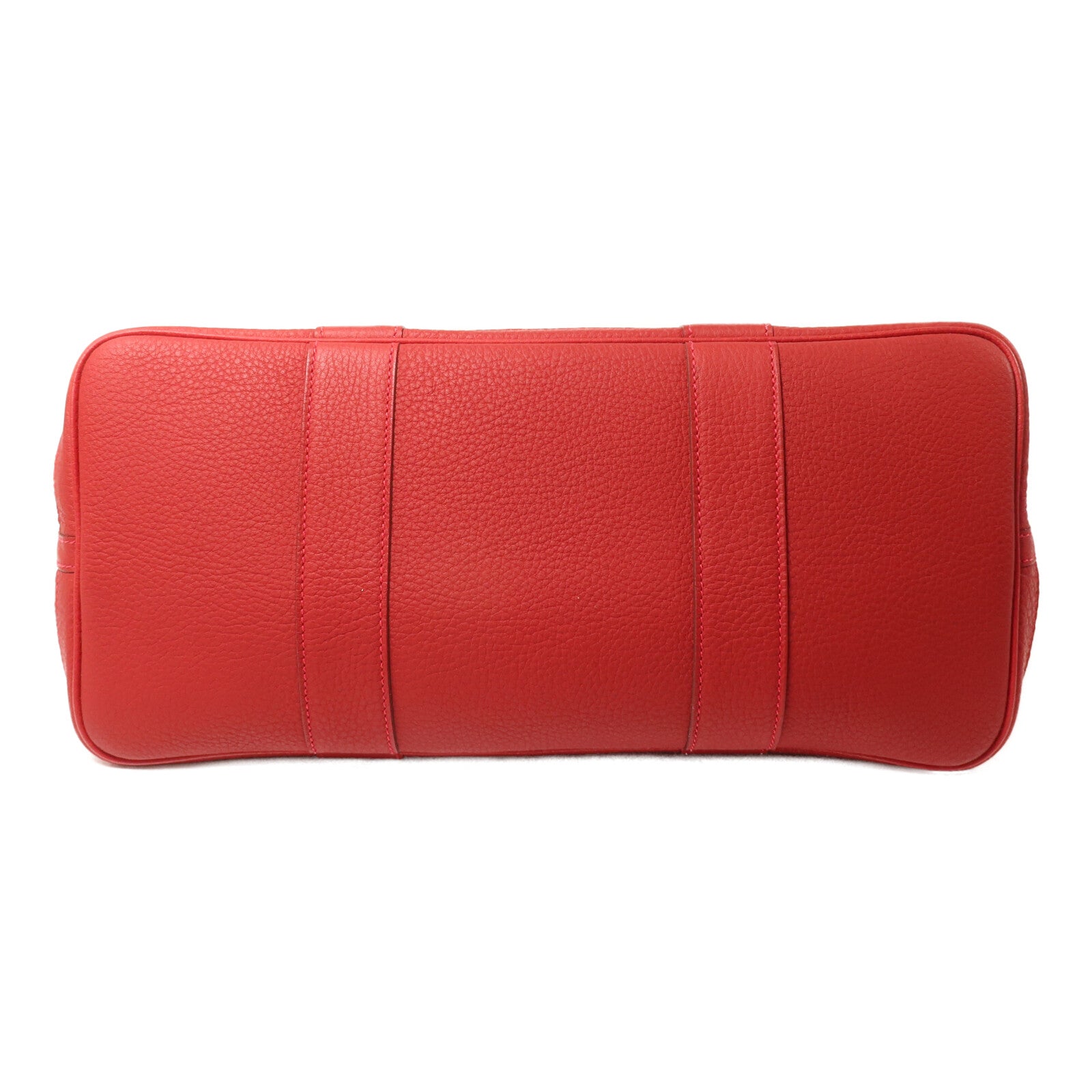 HERMES Negonda皮革Garden Party PM手挽袋Rouge Piment