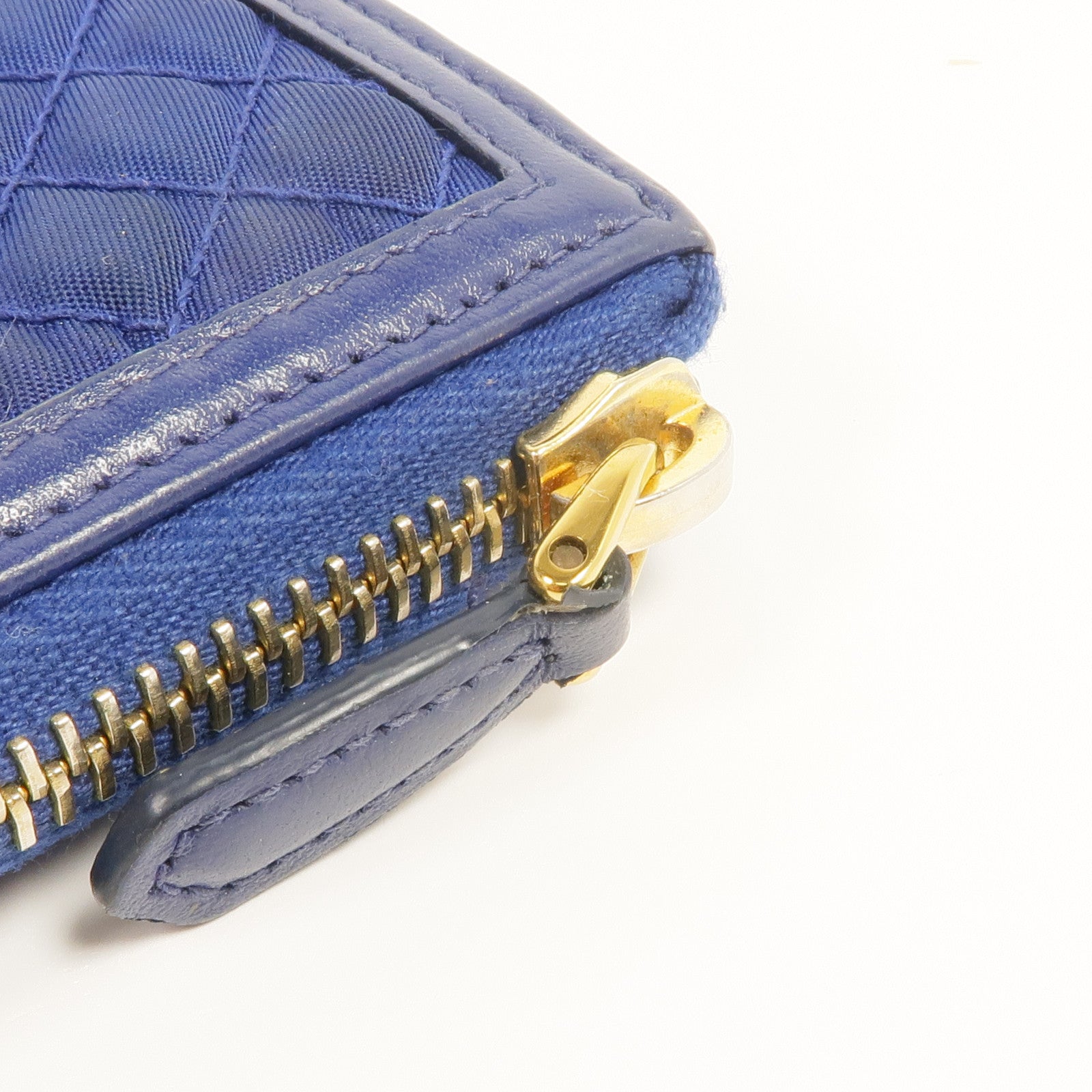 PRADA 尼龍Long Wallet金扣長錢包