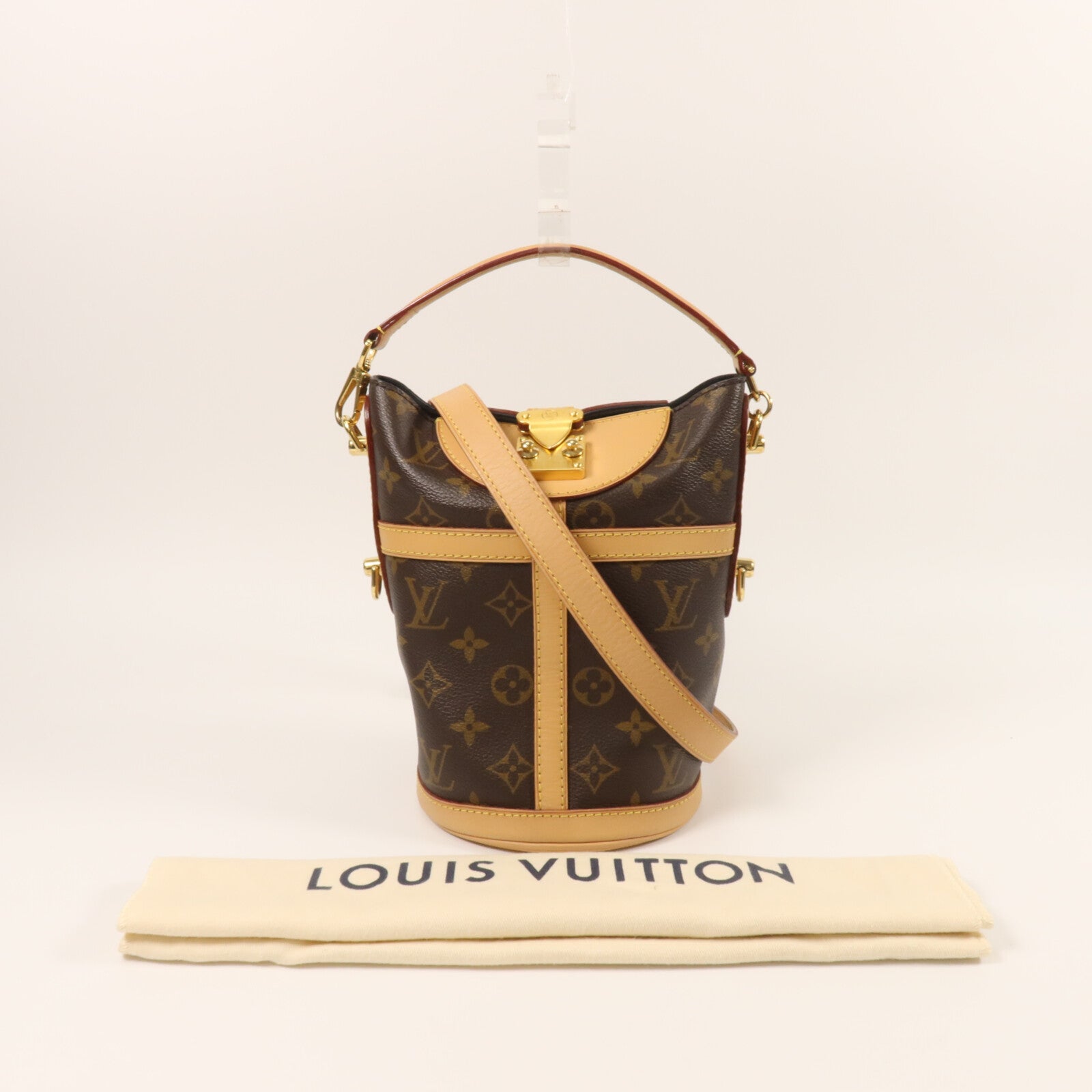 LOUIS VUITTON Monogram Duffle手挽肩背兩用袋