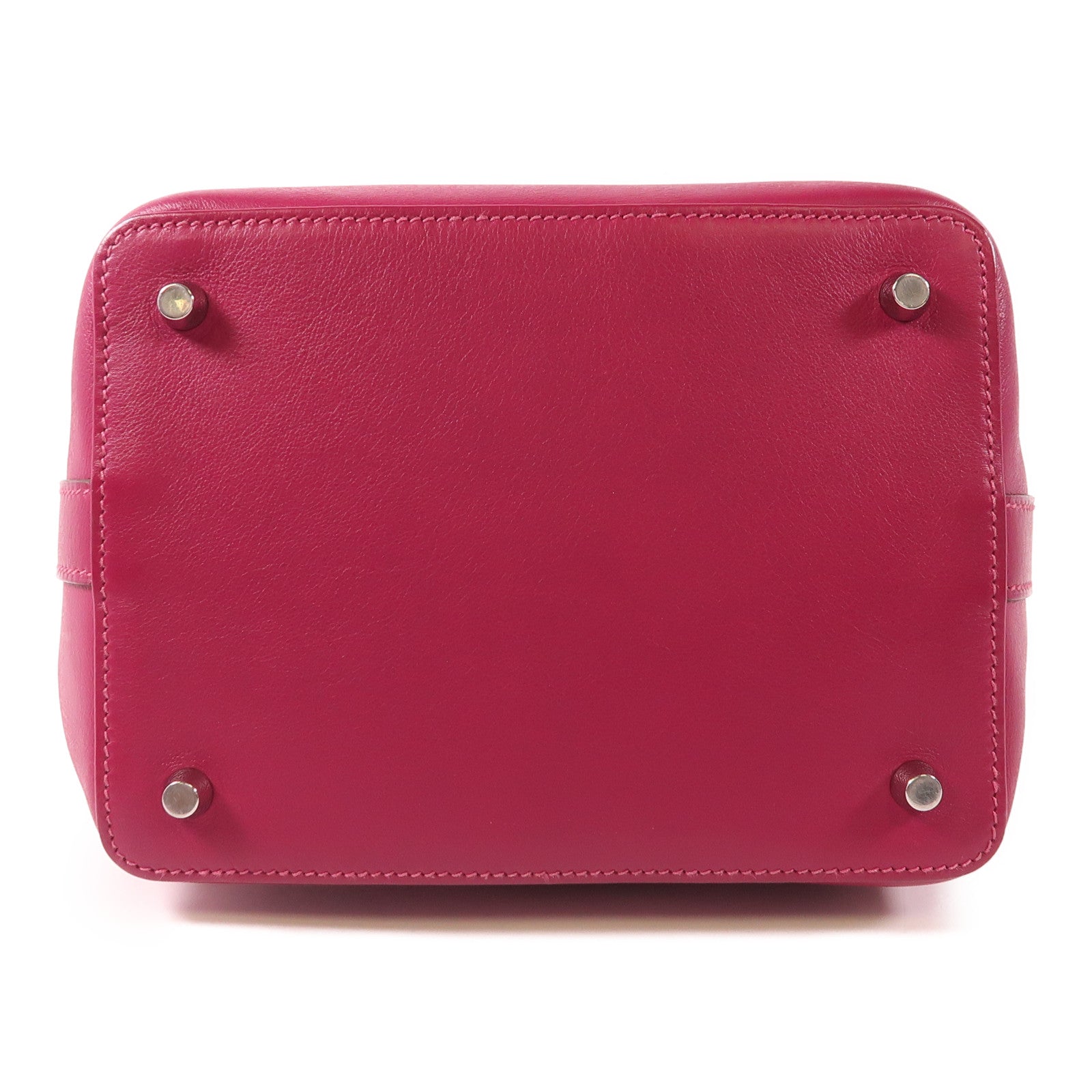 HERMES Evercolor皮革Tool Box 20手挽肩背兩用袋L3 Rose Purple