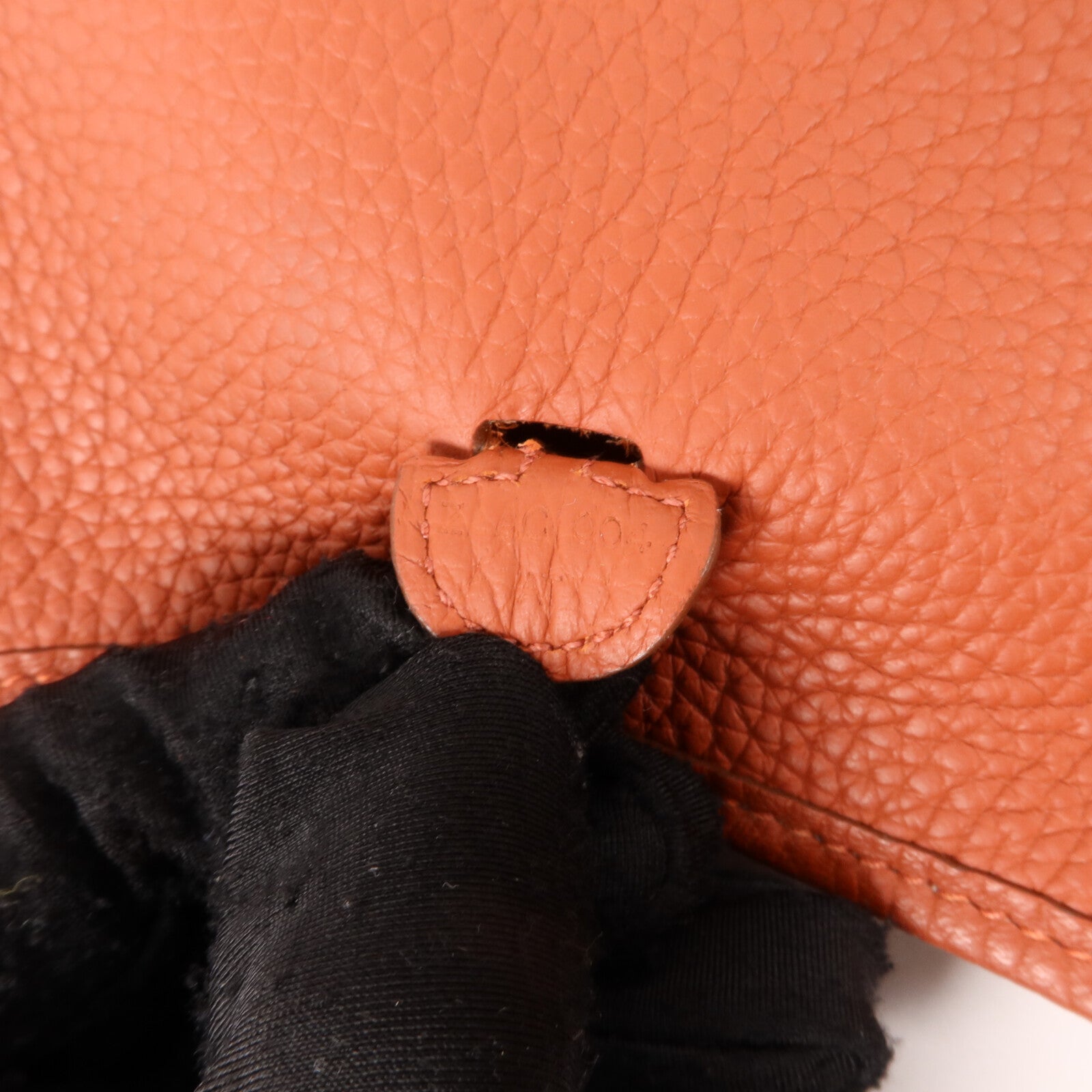 HERMES Clemence皮革Evelyne TPM肩背袋Cuivre
