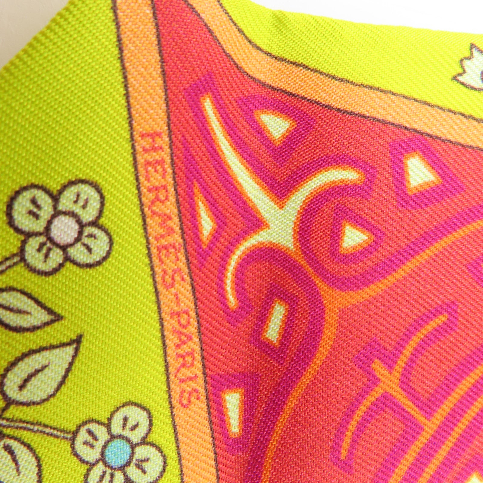 HERMES 絲質Twilly絲巾