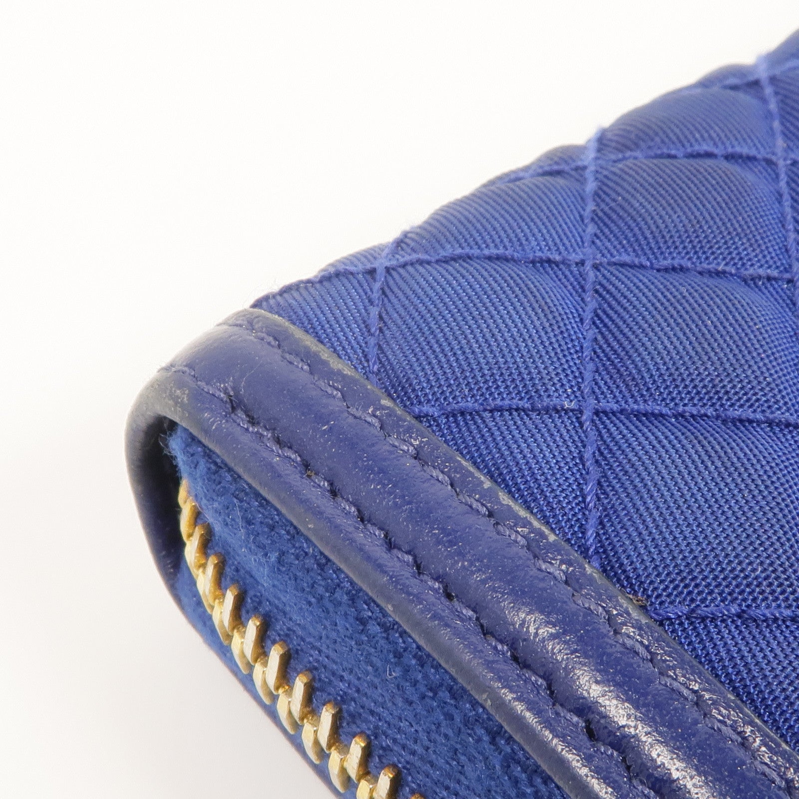 PRADA 尼龍Long Wallet金扣長錢包