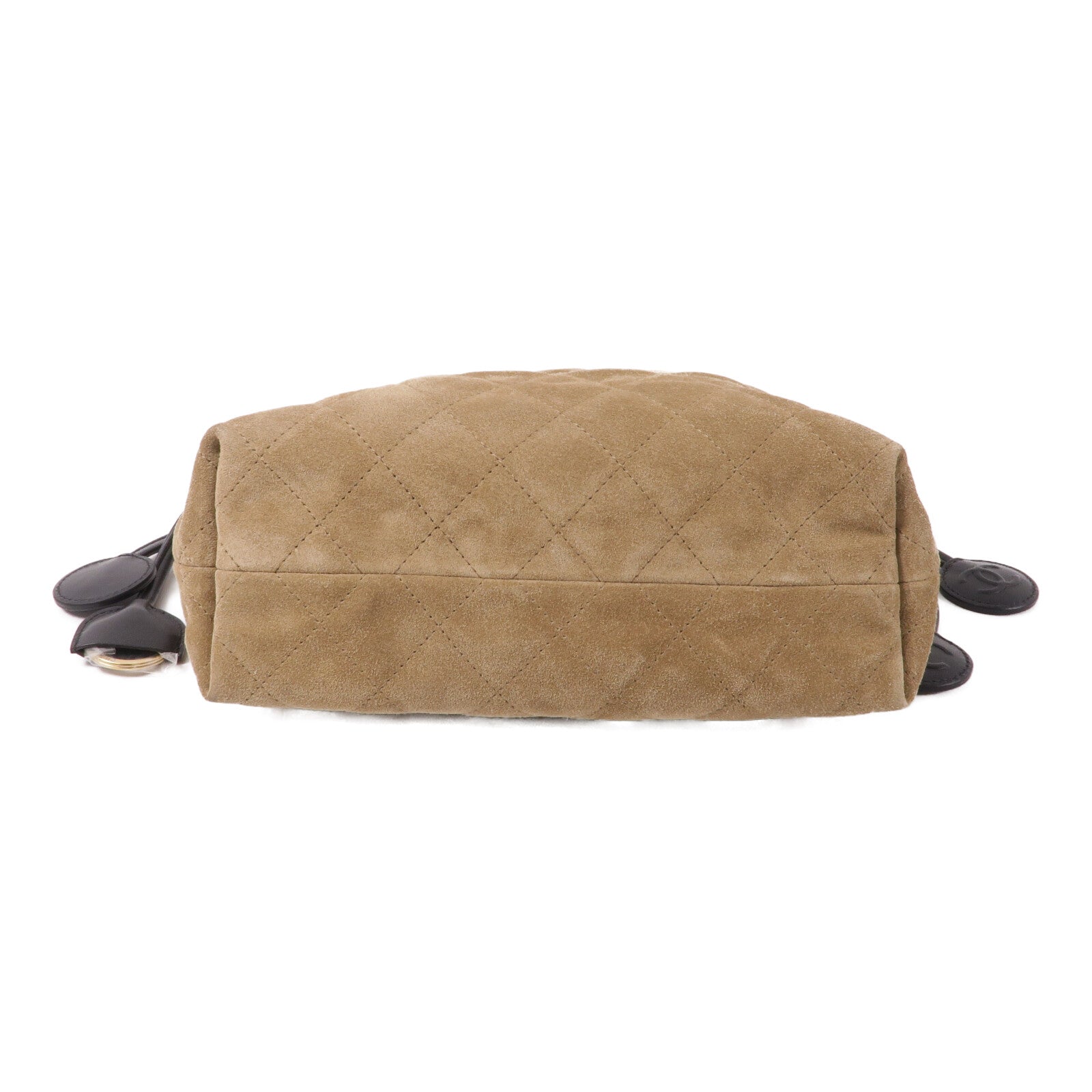 CHANEL 絨布/羊皮皮革Clutch with Leather Strap肩背袋