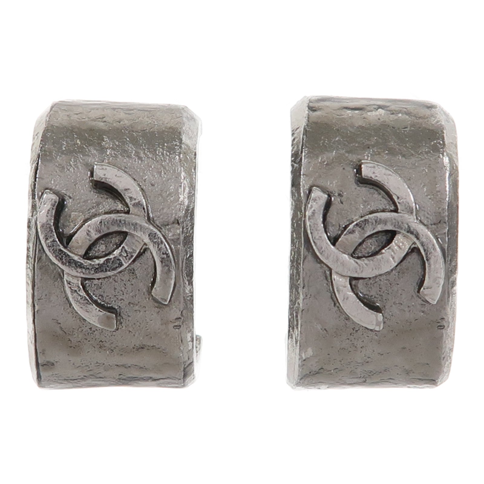 CHANEL 金屬Earrings耳環黑色