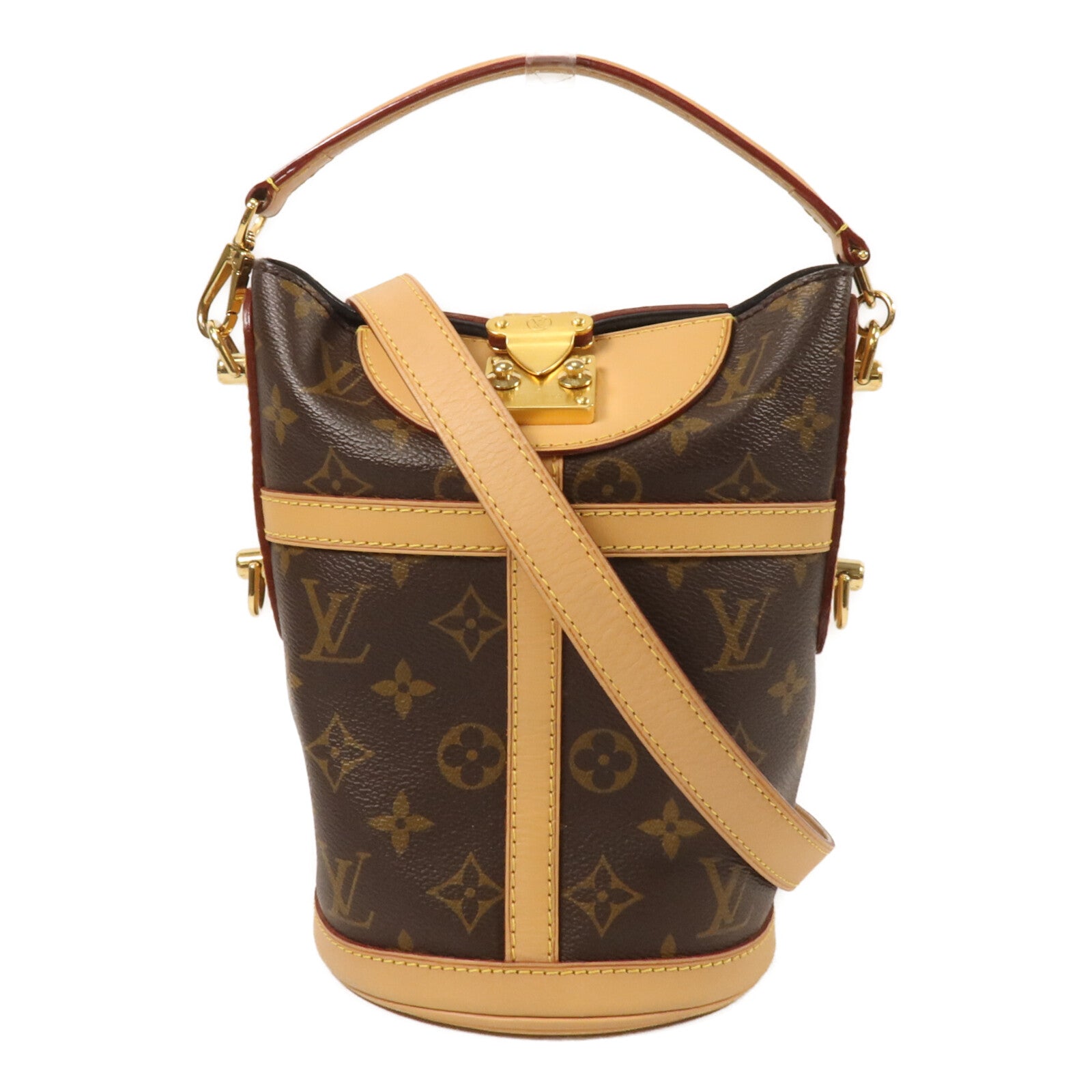 LOUIS VUITTON Monogram Duffle手挽肩背兩用袋