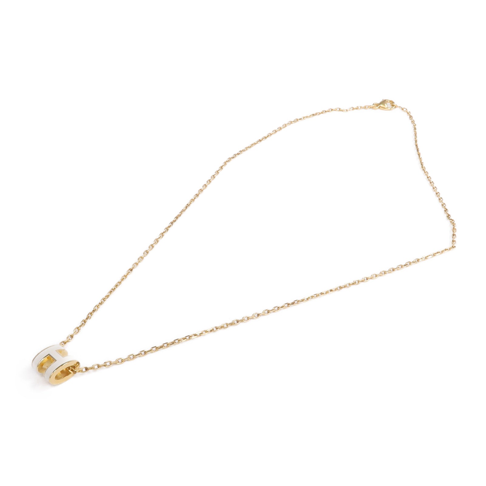 HERMES 金屬Mini Pop H項鍊