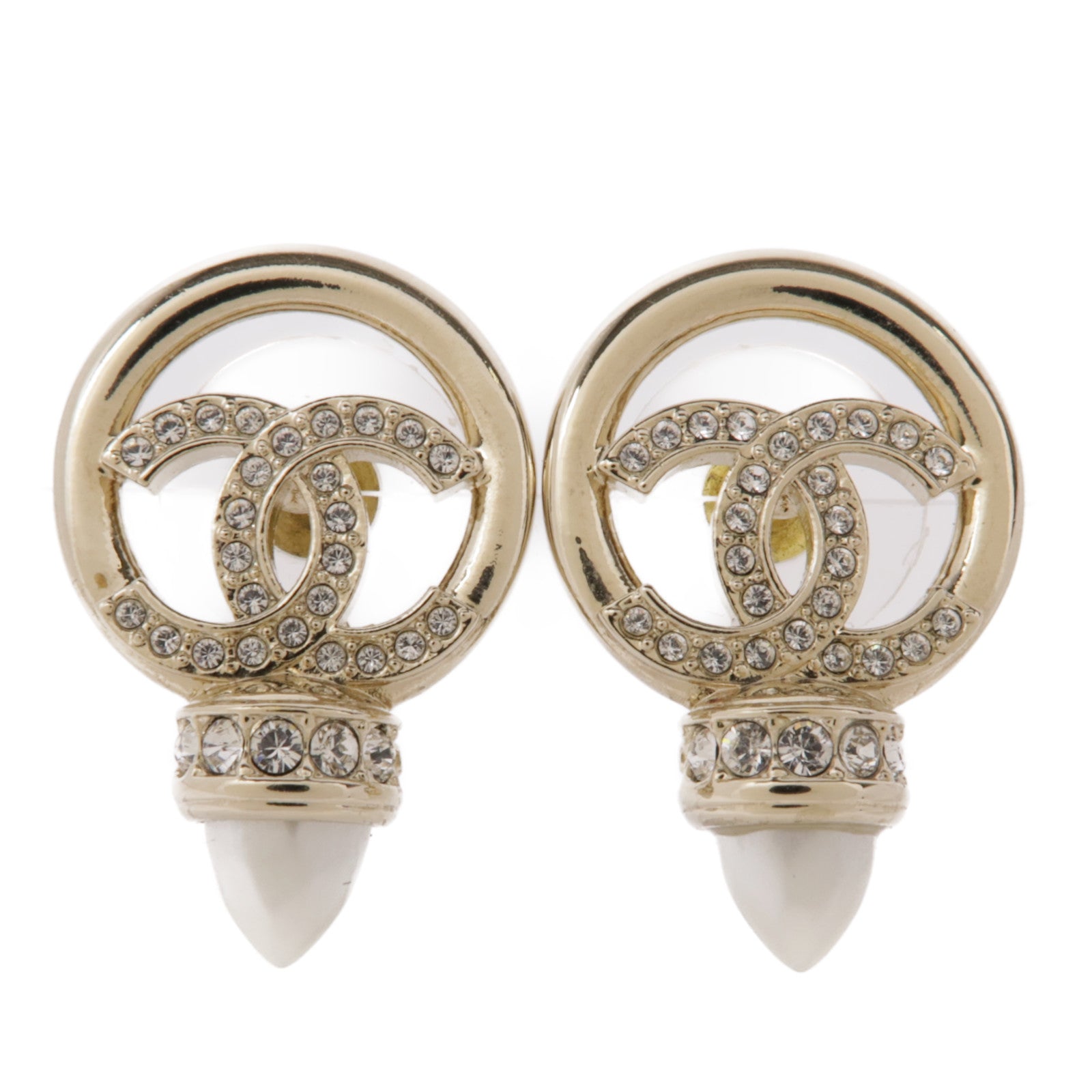 CHANEL PVC/金屬Earrings耳環