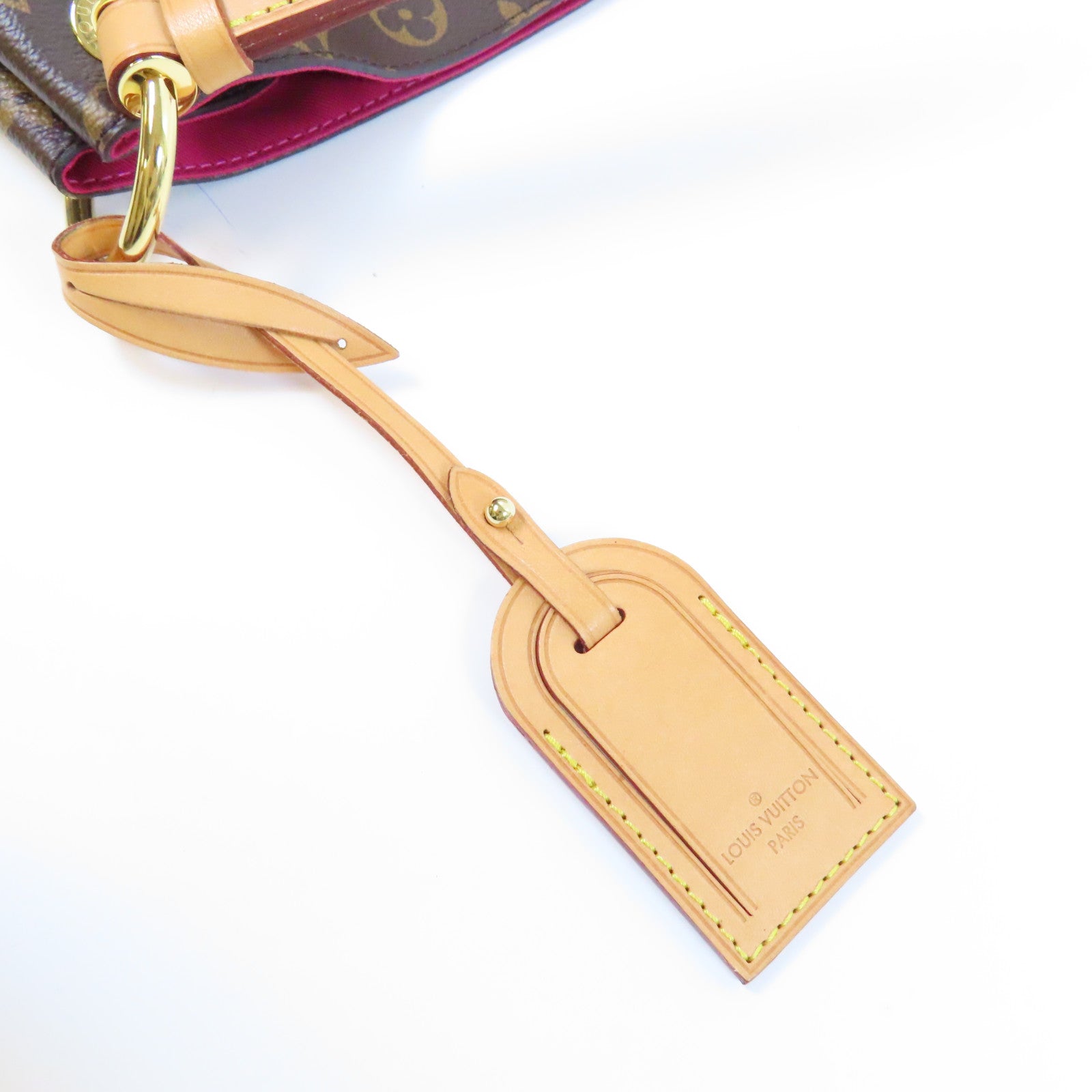 LOUIS VUITTON Monogram Delightful MM金扣肩背袋啡色