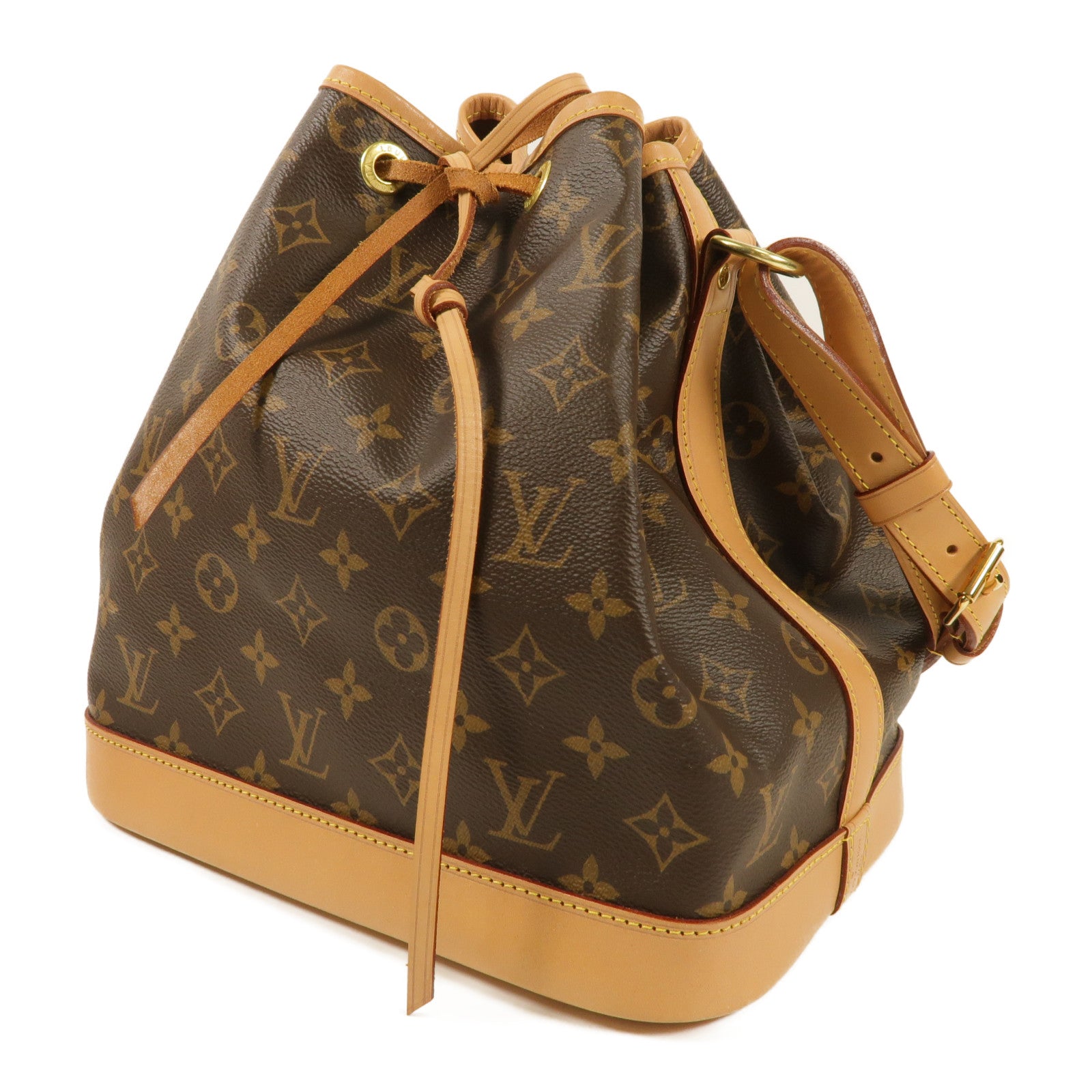LOUIS VUITTON Monogram Petit Noe金扣肩背袋