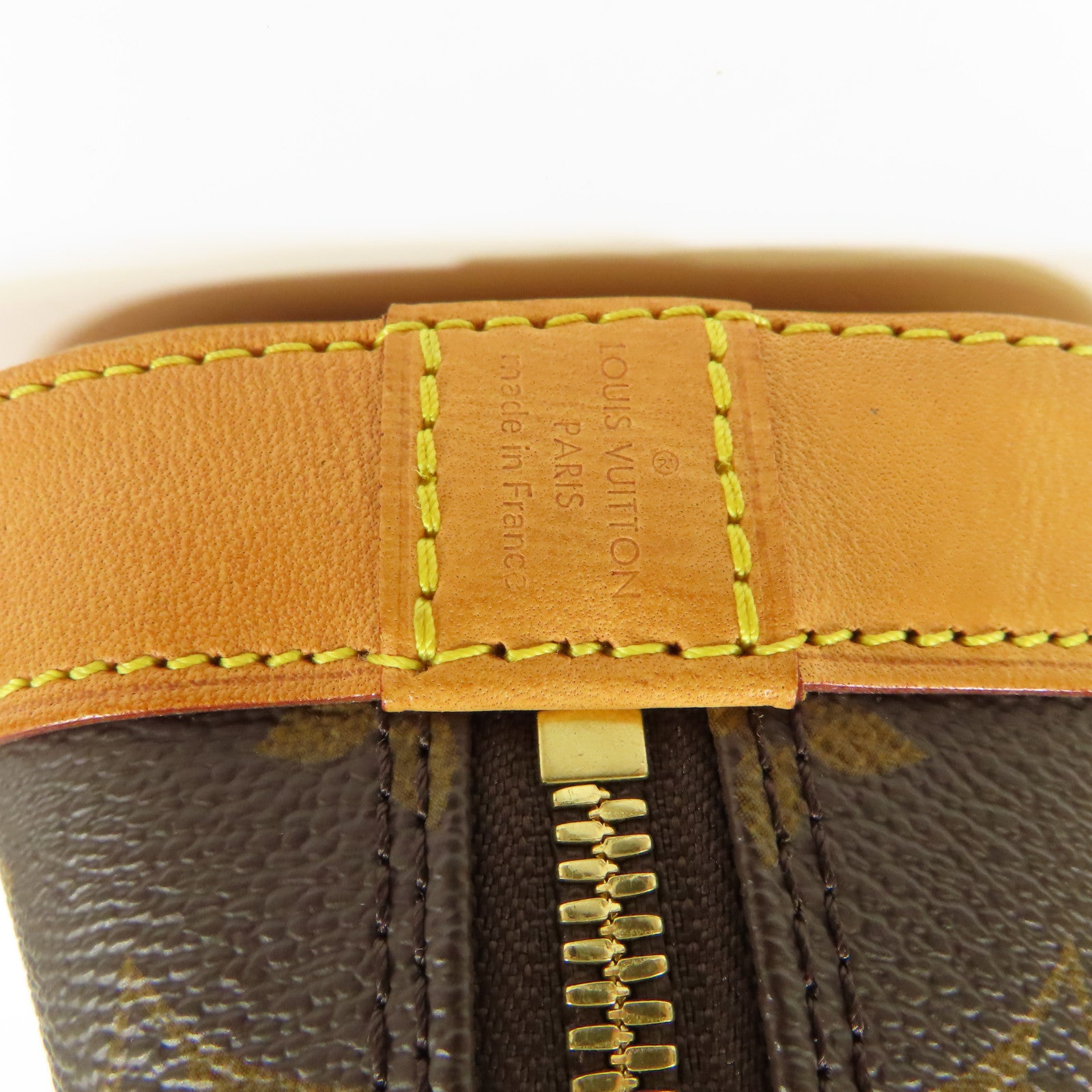 LOUIS VUITTON LV GHW Alma BB 2 Way Shoulder Bag Handbag 53152 Monogram Brown