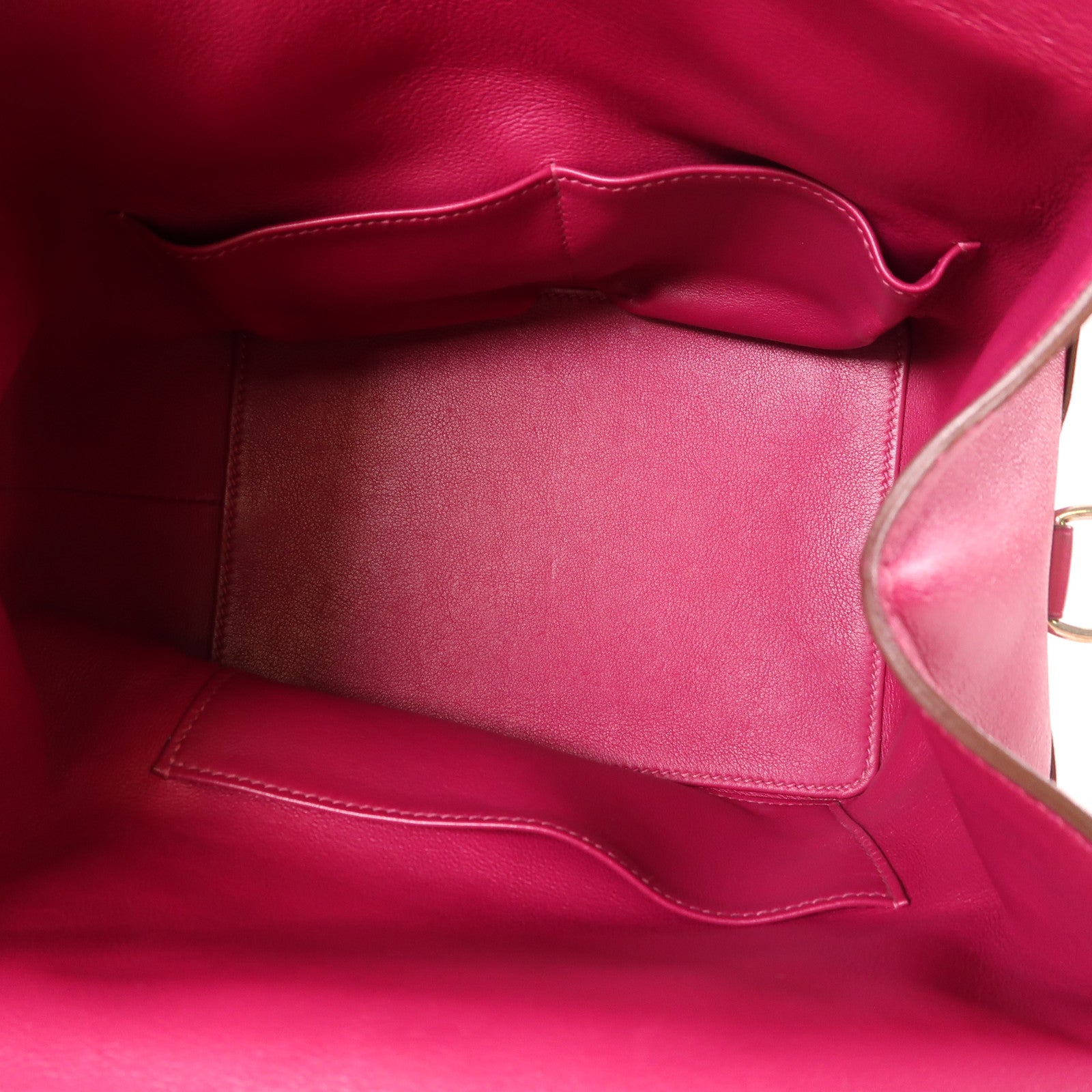 HERMES Evercolor皮革Tool Box 20手挽肩背兩用袋L3 Rose Purple