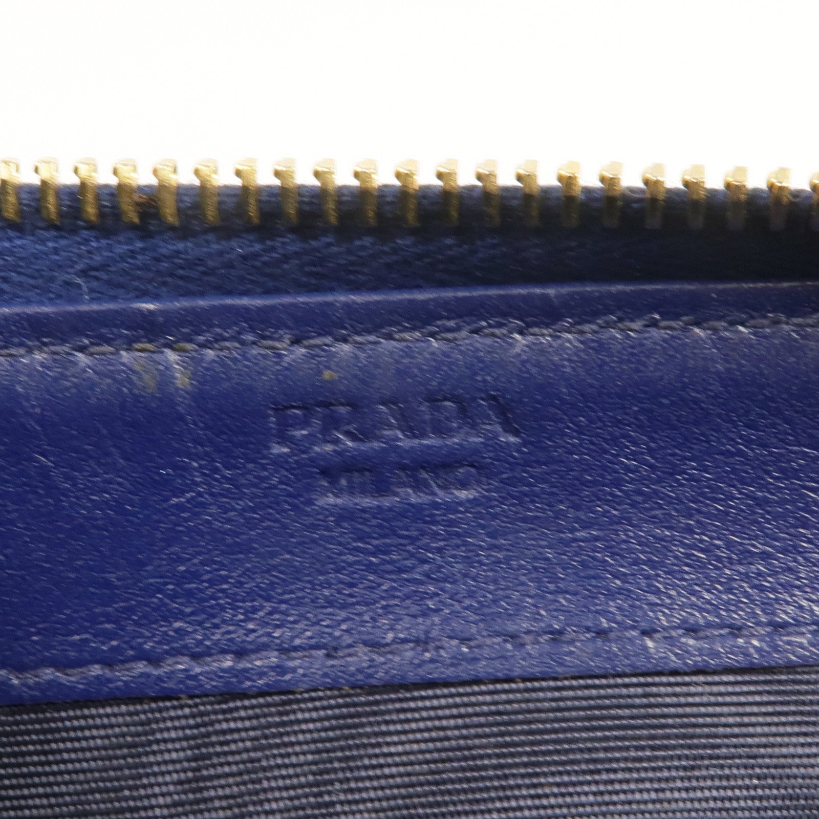 PRADA 尼龍Long Wallet金扣長錢包