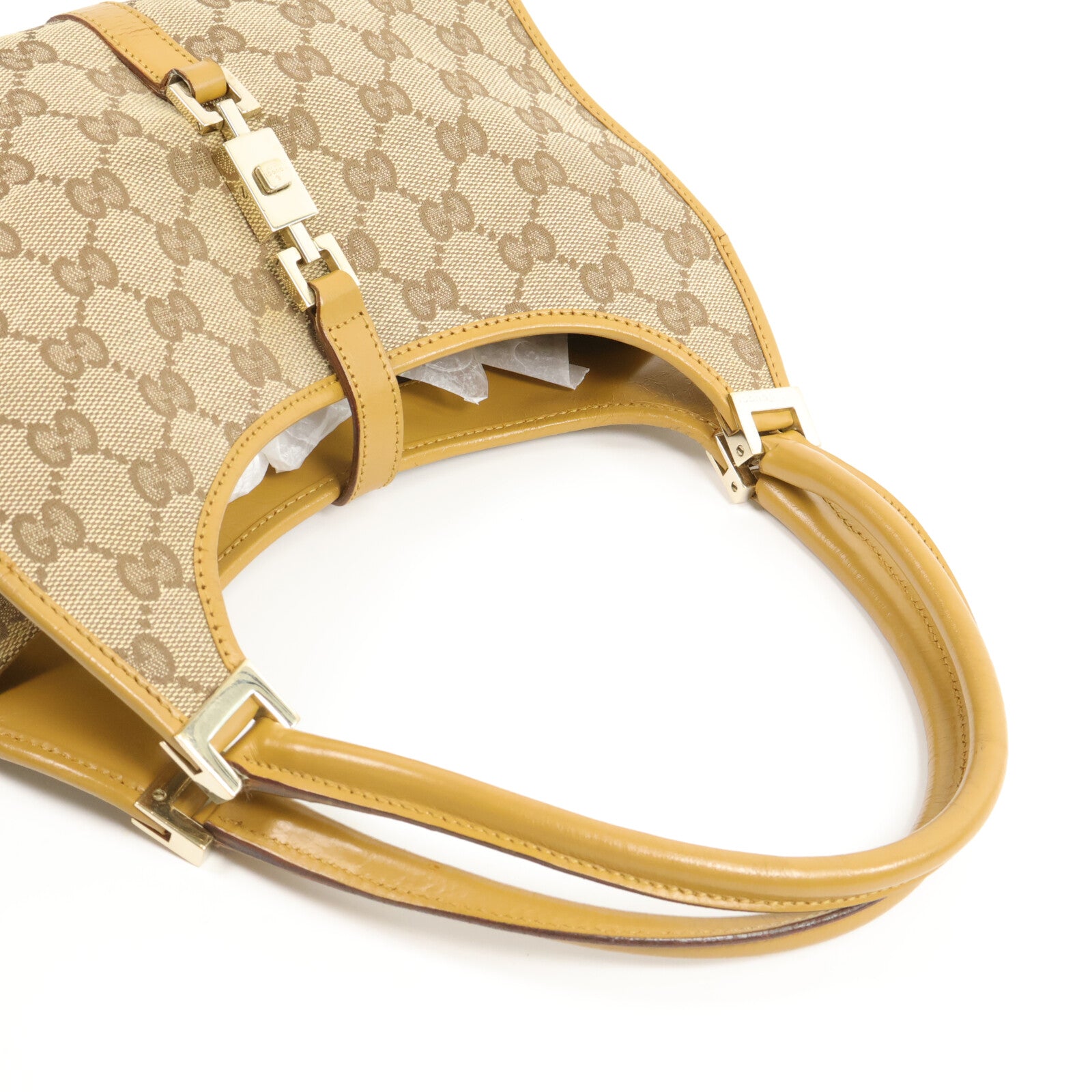 GUCCI 帆布Jackie肩背袋