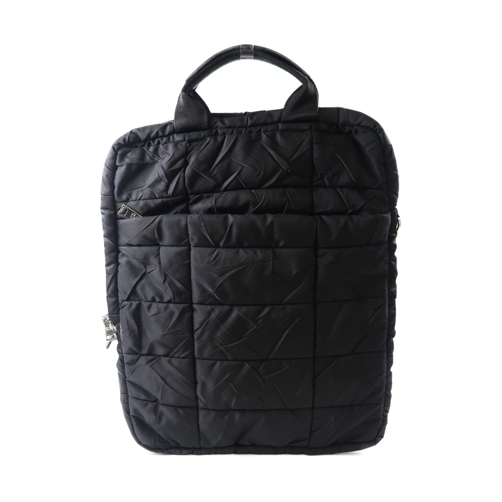 PRADA SHW Tote Bag Nylon VA 0718 Black