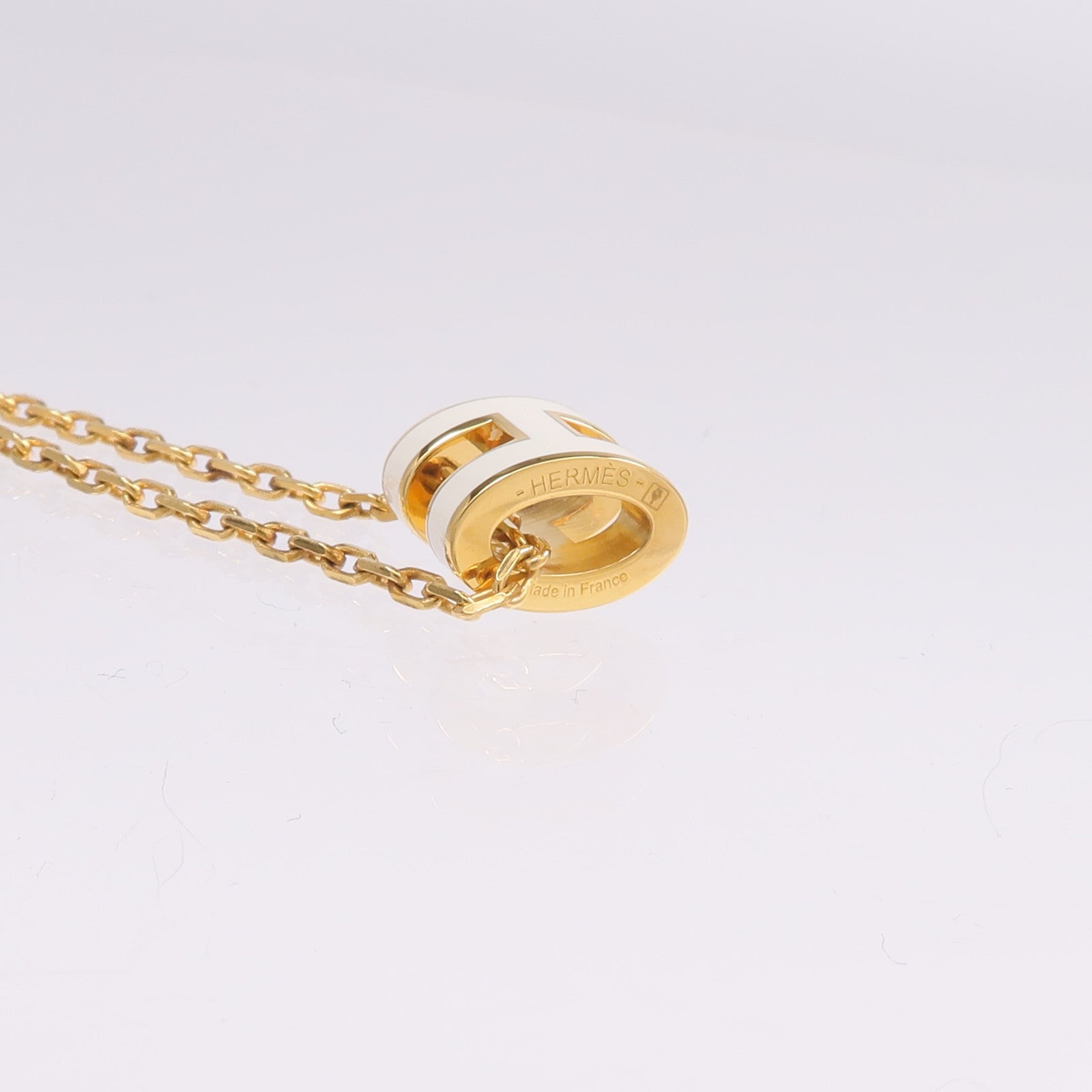 HERMES 金屬Mini Pop H項鍊