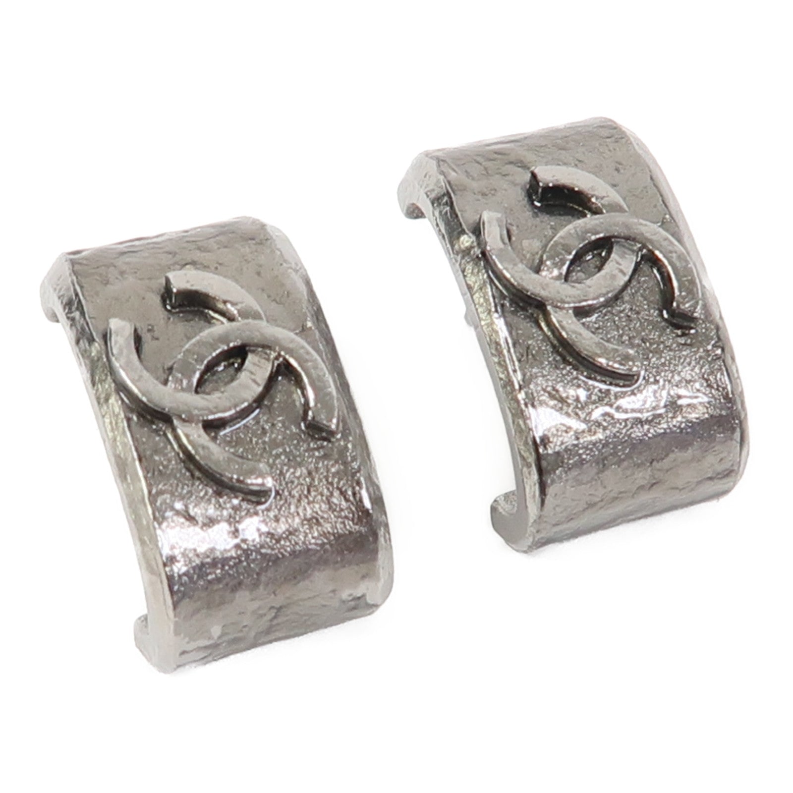 CHANEL 金屬Earrings耳環黑色