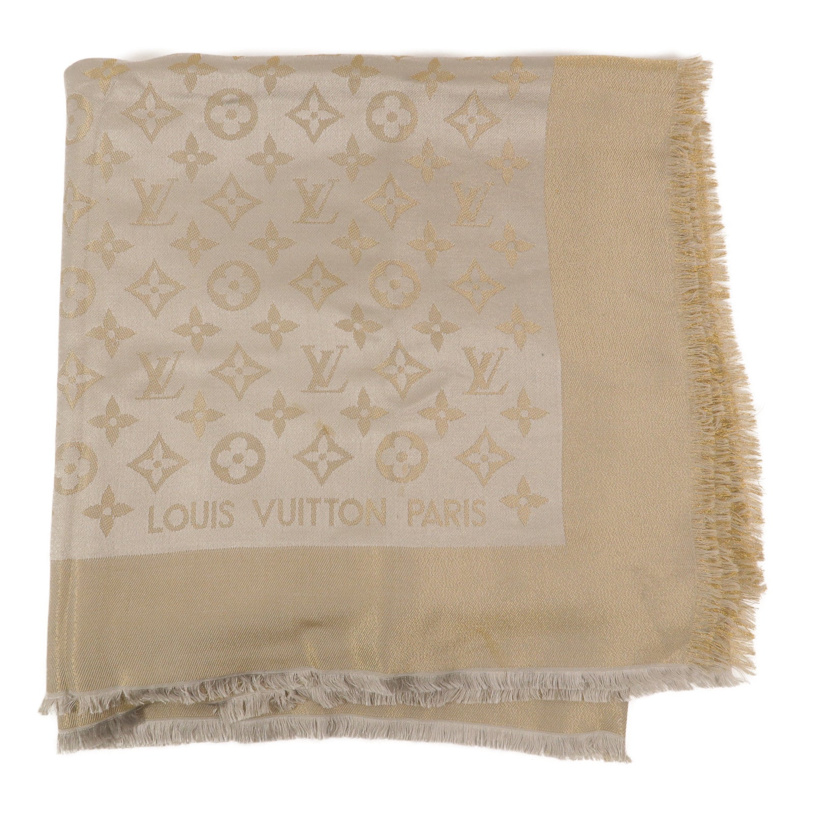 LOUIS VUITTON 絲質Scarf 140x140圍巾