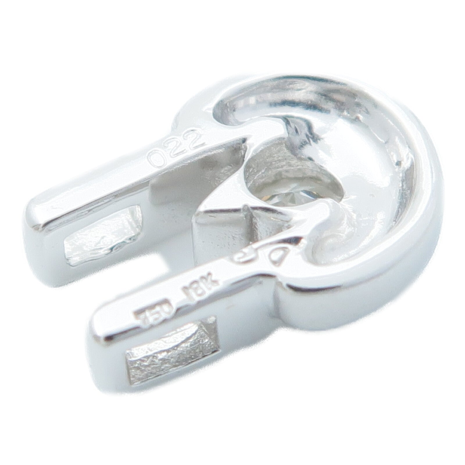 JEWELRY 18K白金Diamond Pendant Top鑽石吊墜