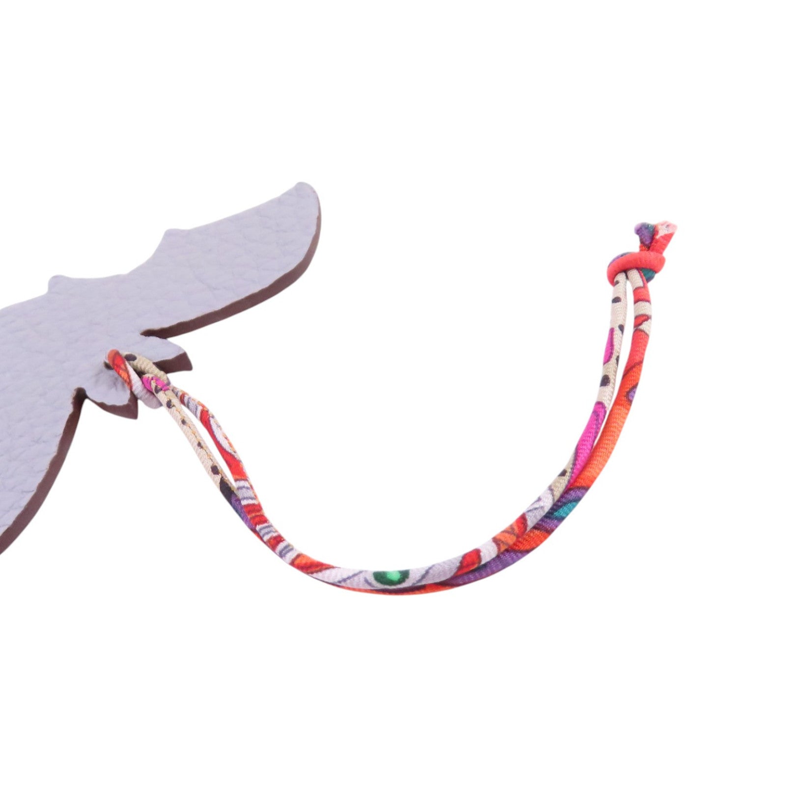 HERMES Epsom皮革Bat Charm掛飾