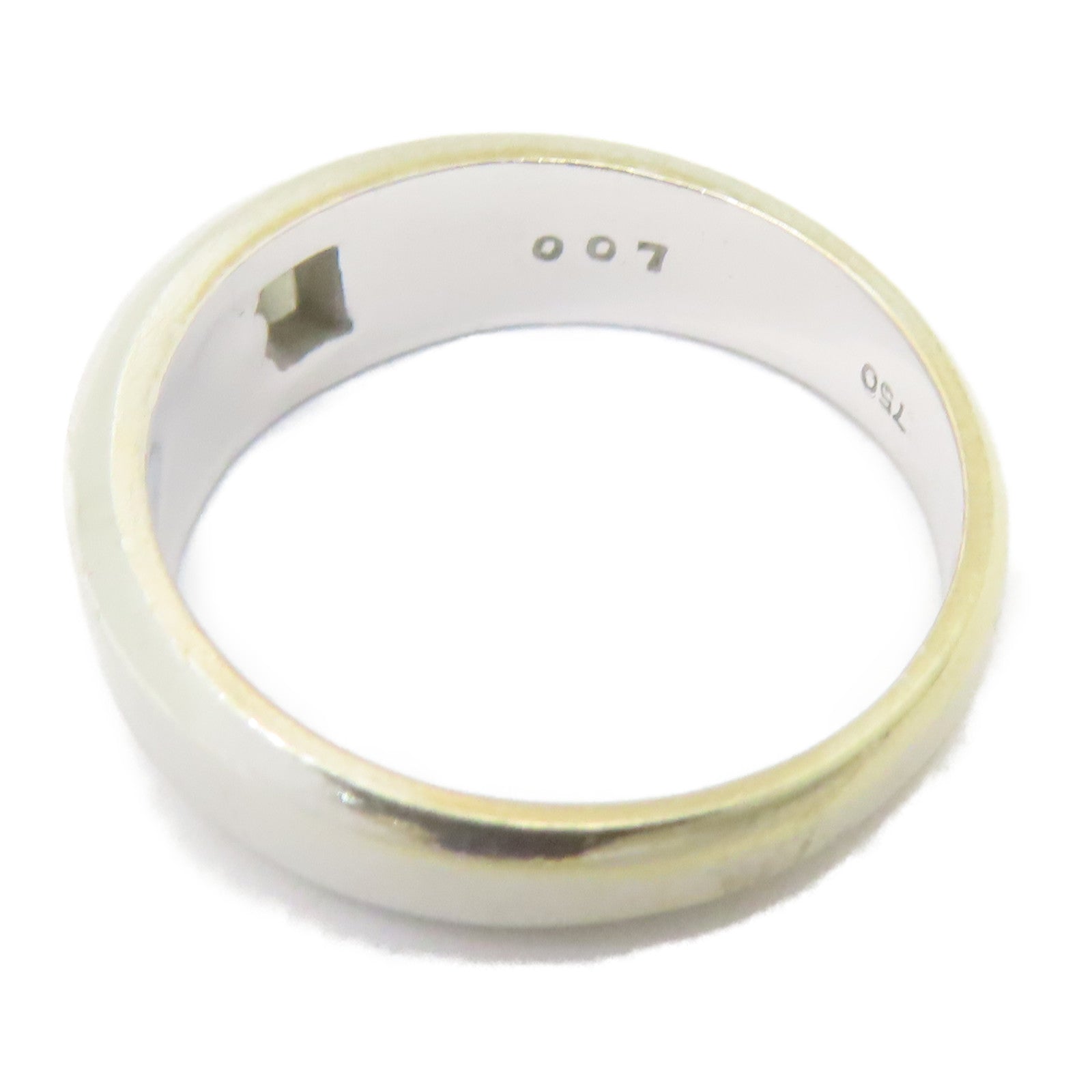 JEWELRY 【激減優惠】18K白金Diamond Ring 0.07ct鑽石戒指US#5.5銀色