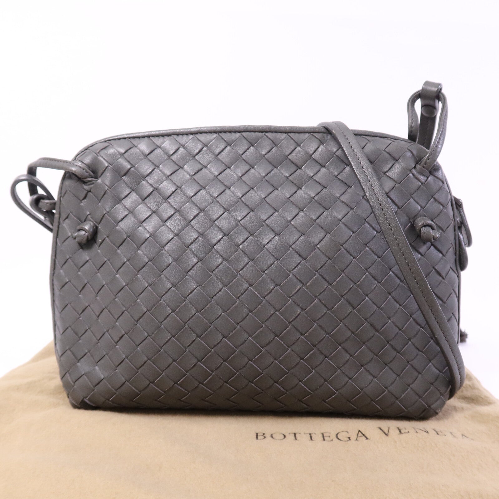 BOTTEGA VENETA 羊皮皮革Shoulder Bag肩背袋