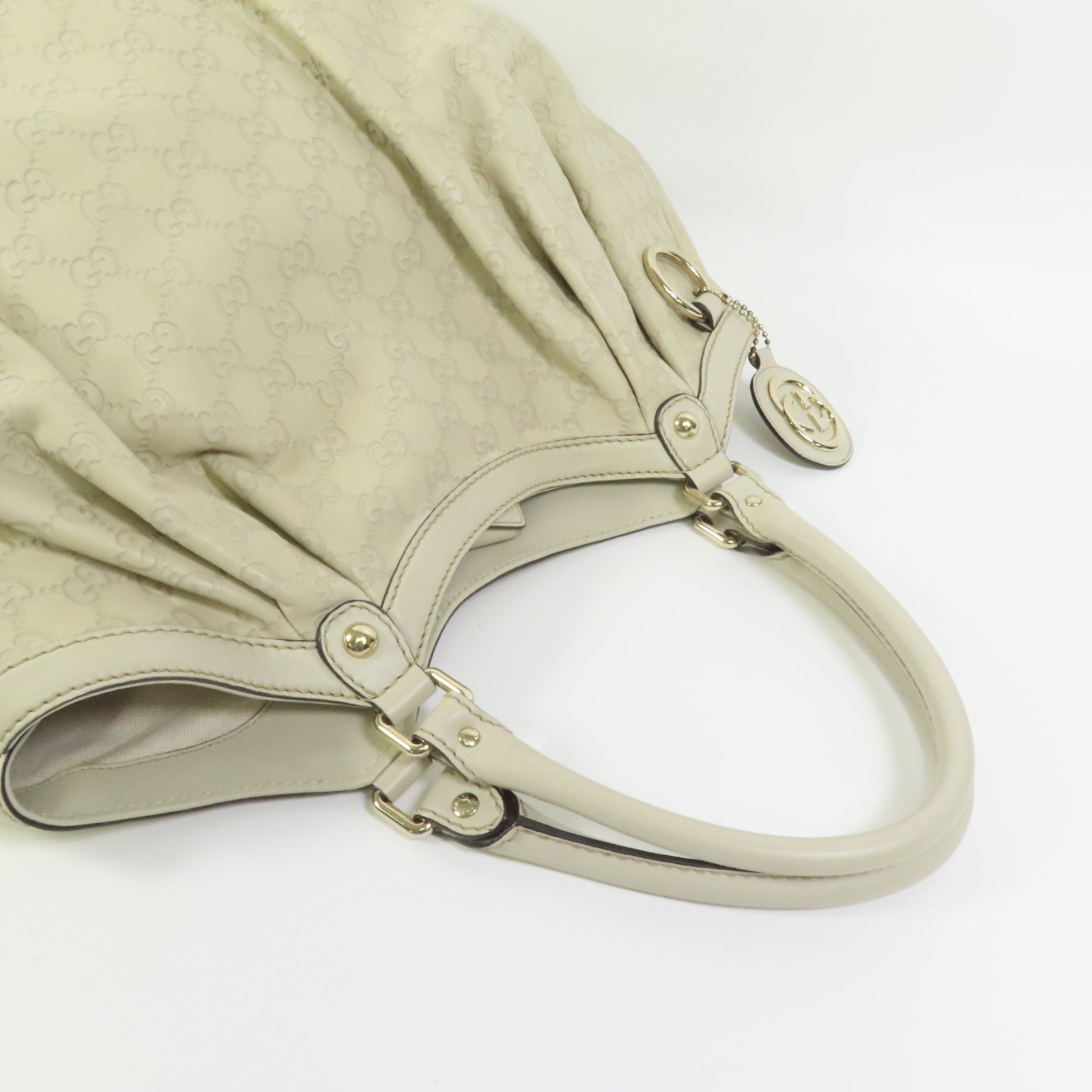 GUCCI 牛皮皮革Sukey Large Tote Bag金扣手挽袋